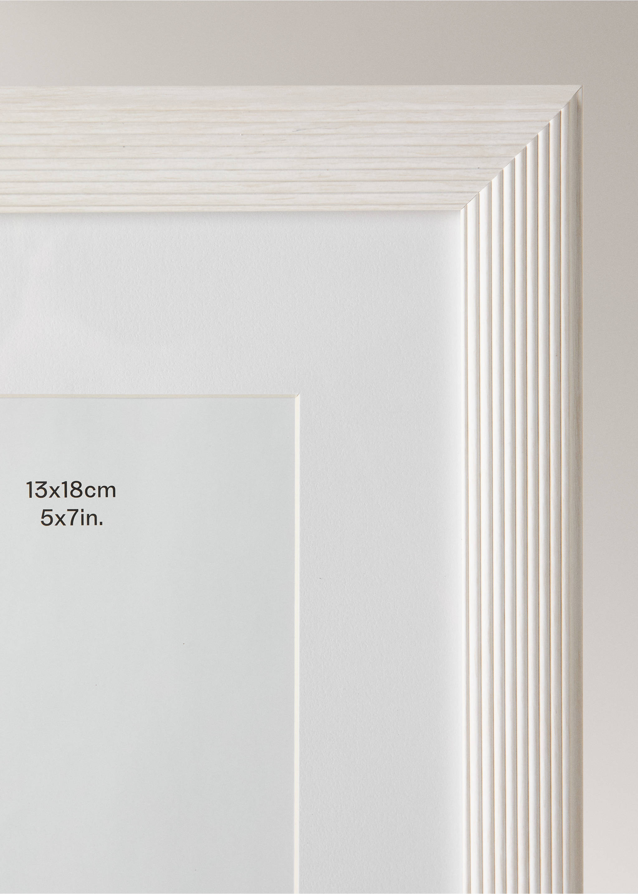 Large recycled frame - Details of the article 2, Aqua Green. Ref: 27082892-00.