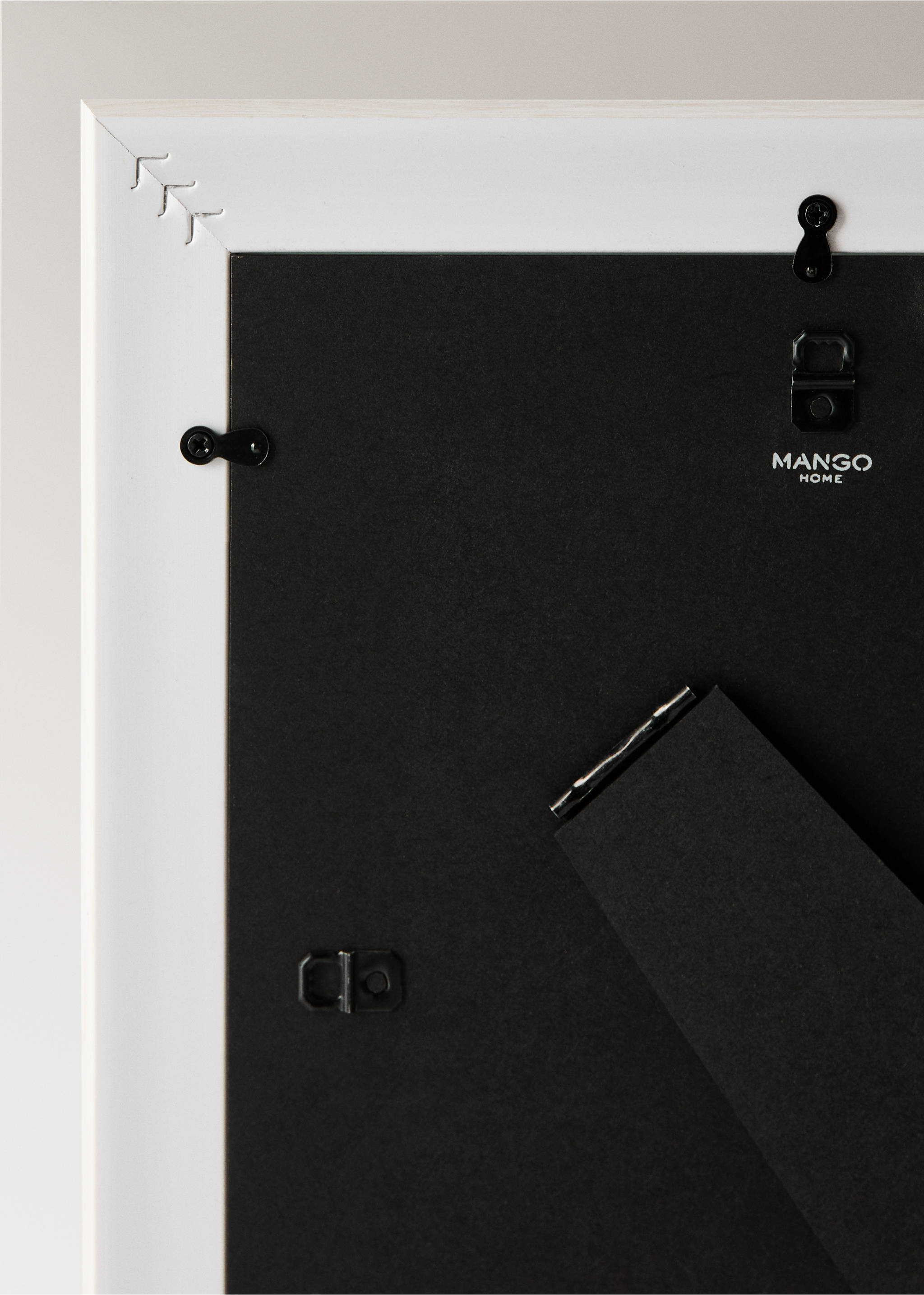 Large recycled frame - Details of the article 3, Aqua Green. Ref: 27082892-00.