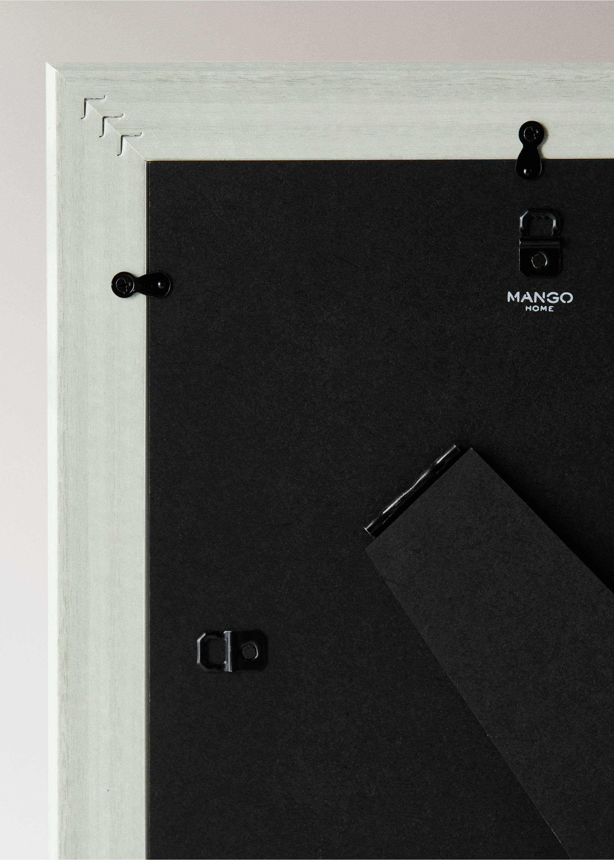 Large recycled frame - Details of the article 3, Sky Blue. Ref: 27082892-00.