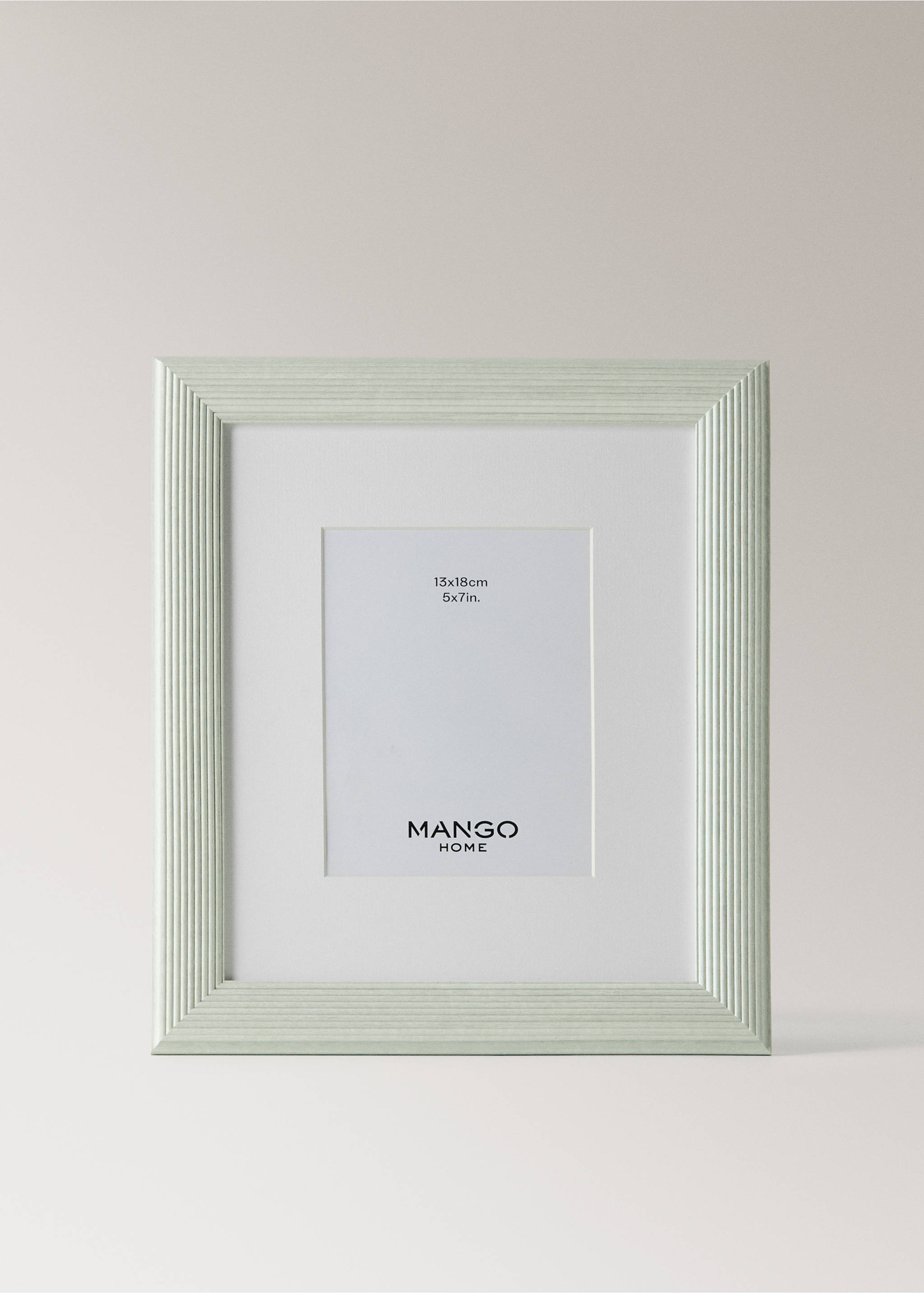 Large recycled material photo frame - Article without model, Sky Blue. Ref: 27082892-00.