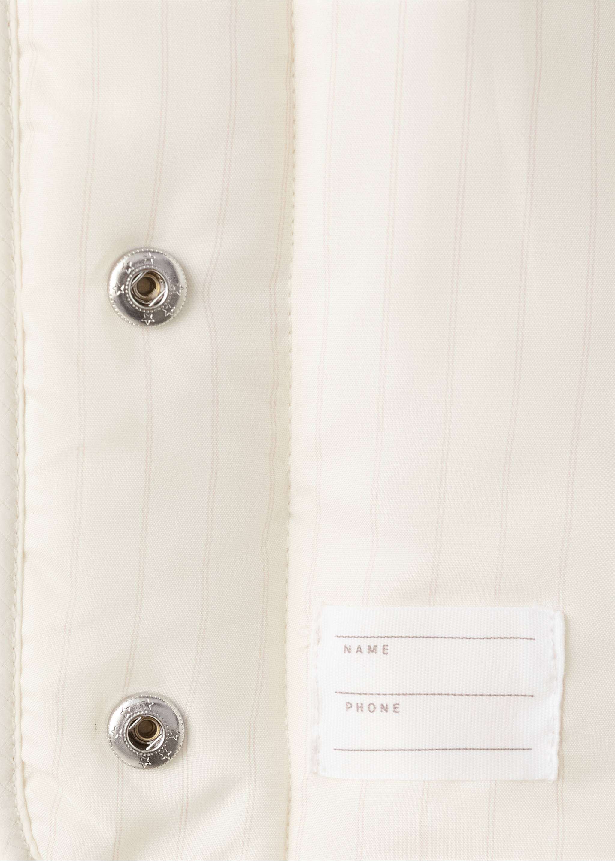 Chaqueta acolchada - Detalle del artículo 0, Crudo. Ref: 27082896-00.