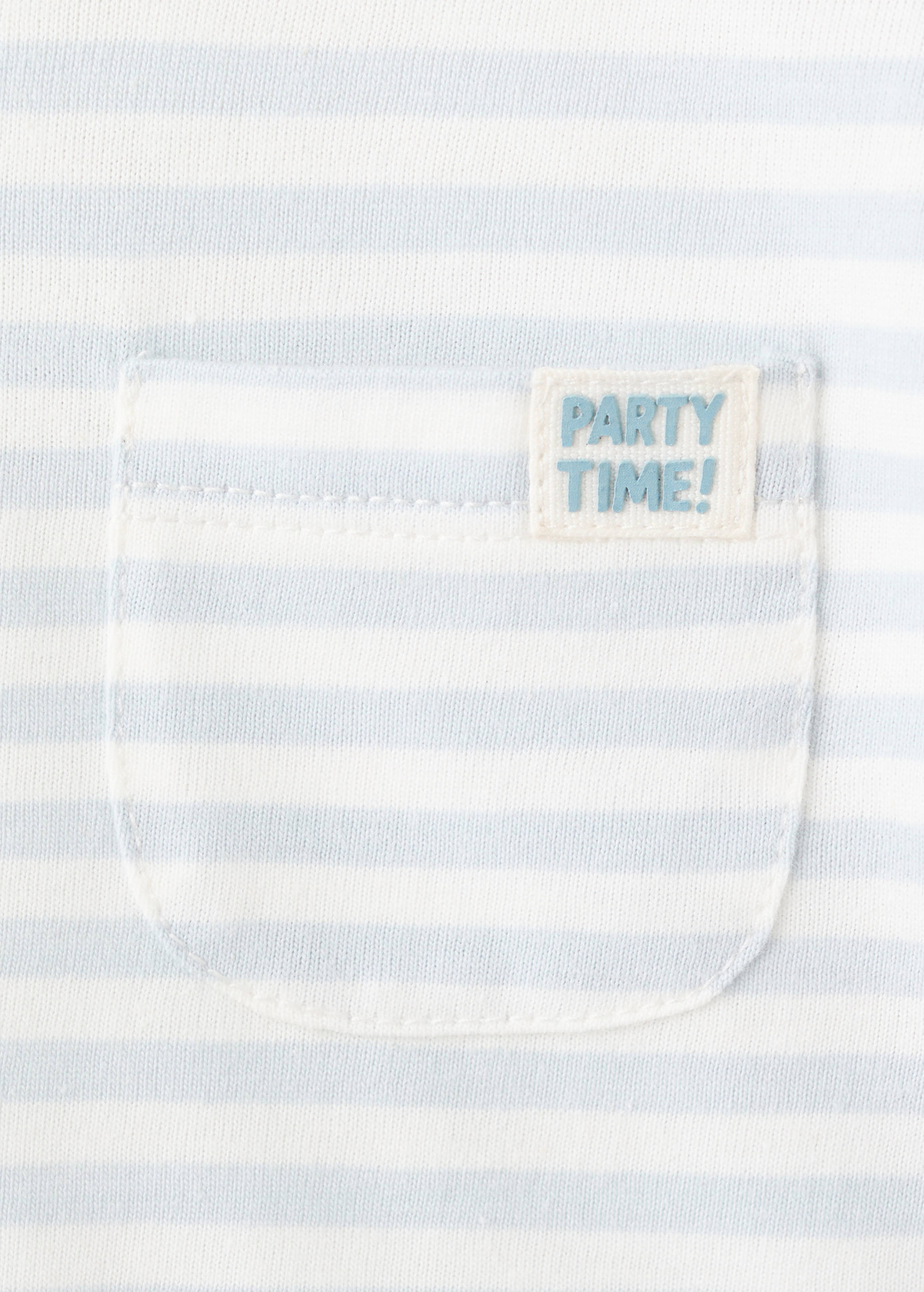 Striped cotton T-shirt - Details of the article 8