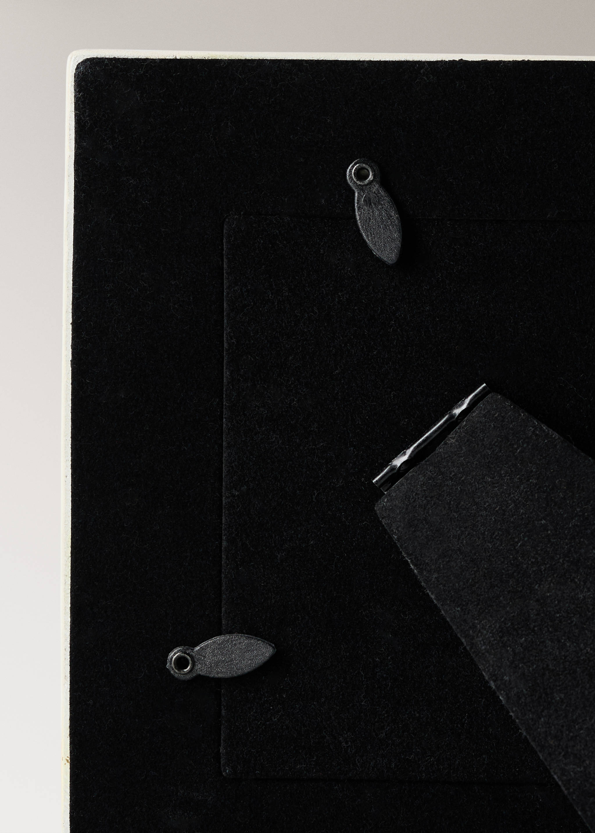 Fotorahmen aus Kunstharz mit zweifarbigen Streifen - Detail des Artikels 3