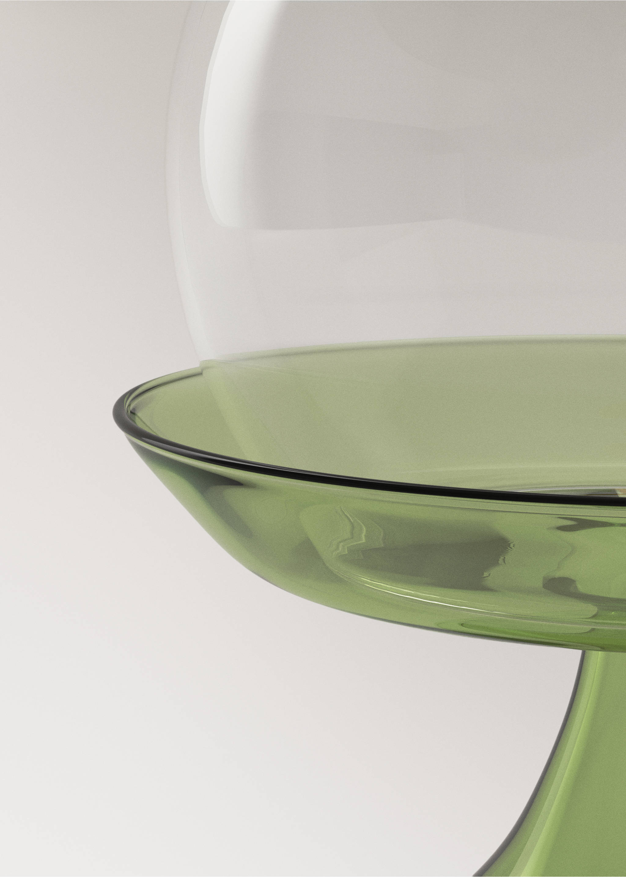 Tårtfat i borosilikatglas med citron - Detaljer om artikeln 1, Gul. Ref: 27082907-00.