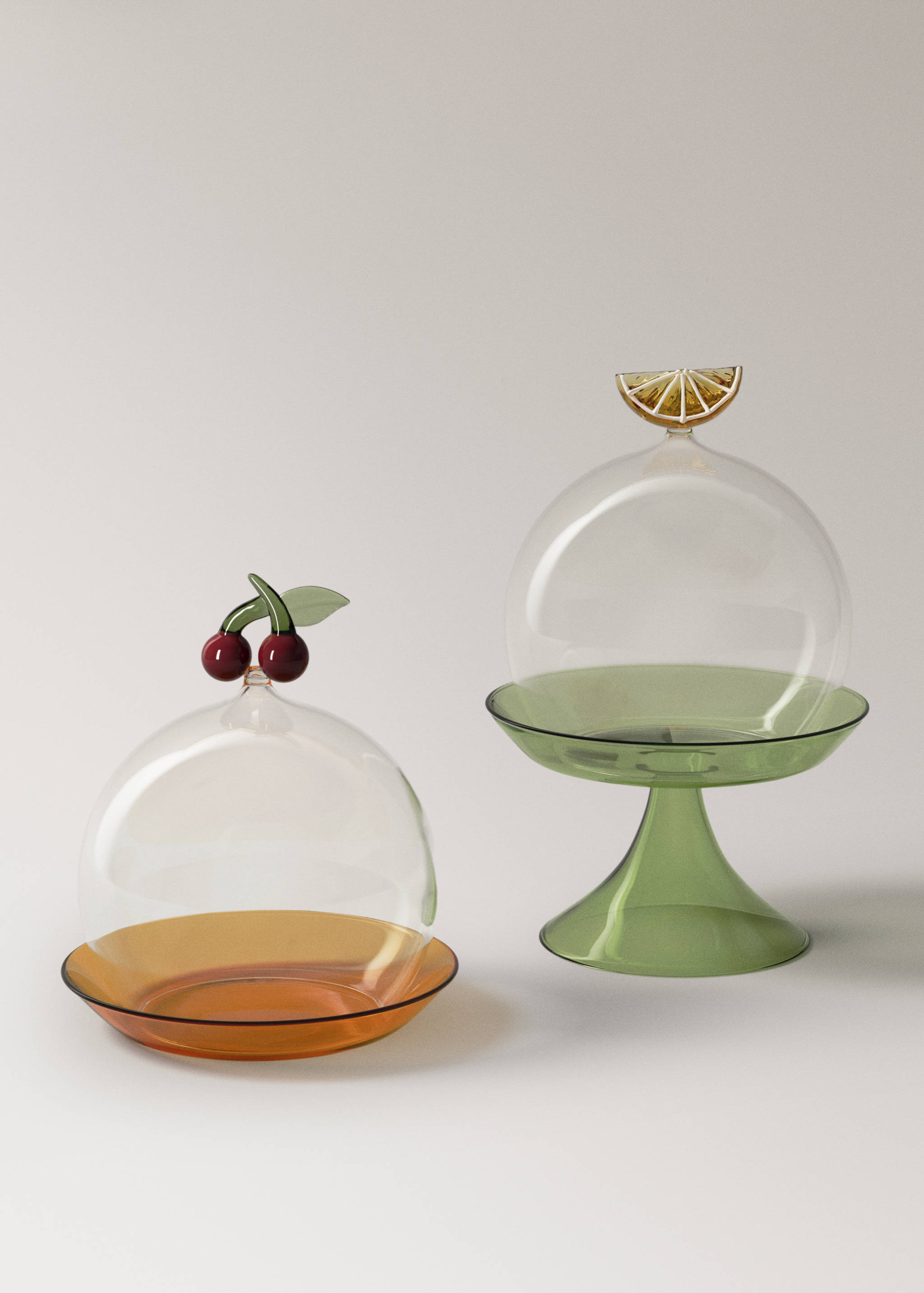 Tårtfat i borosilikatglas med citron - Detaljer om artikeln 3