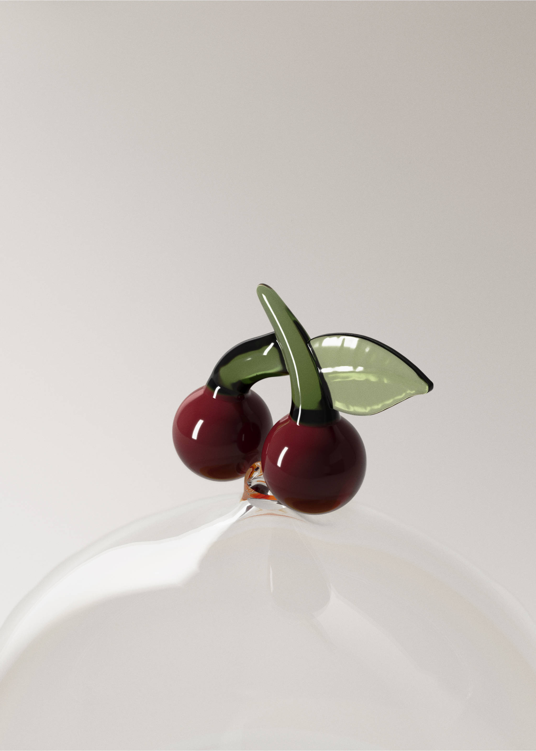 Borosilikat-Tartero Kirsche - Detail des Artikels 2, Rot. Ref: 27082908-00.