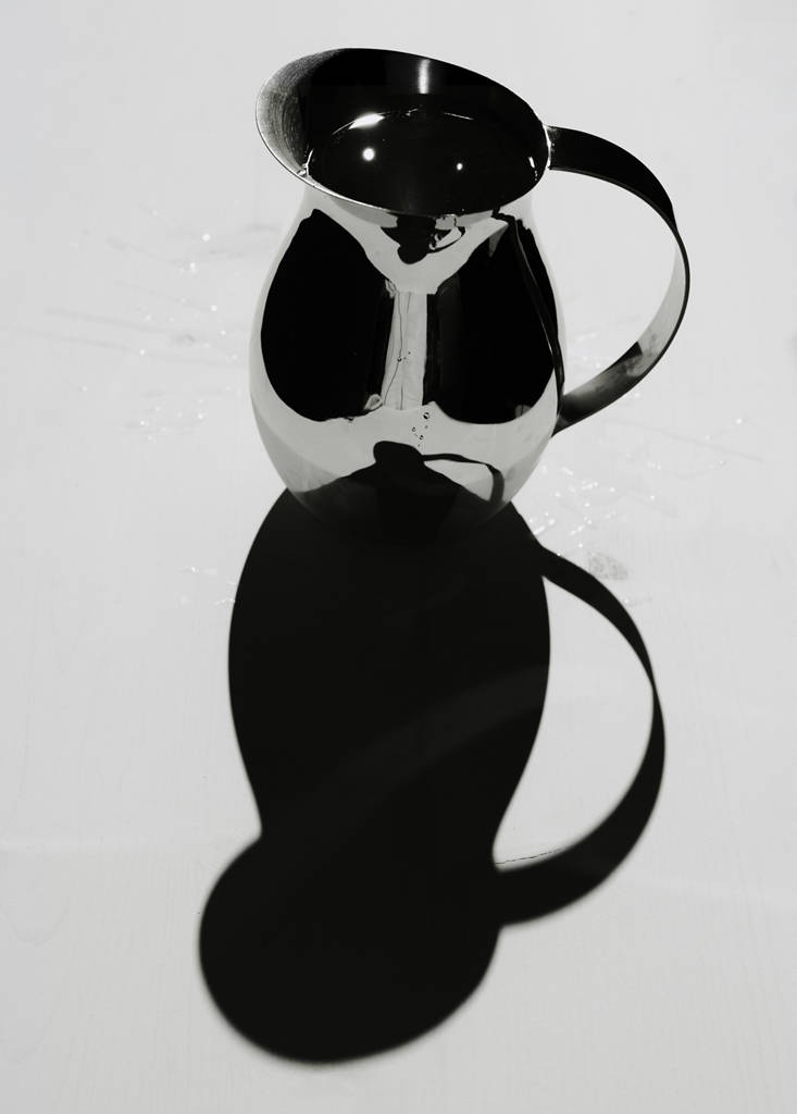 Stainless steel pitcher — Silver