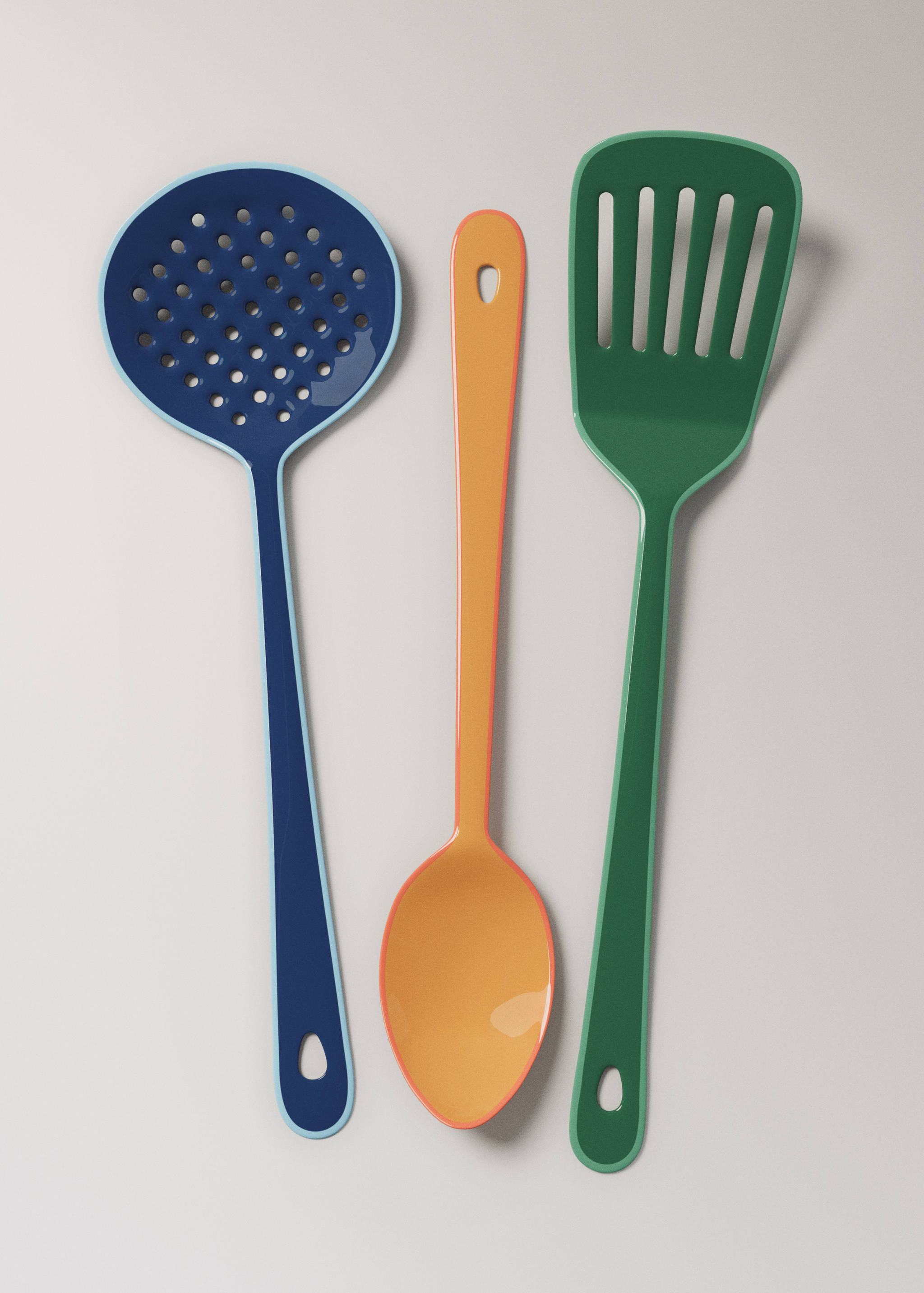 Gekleurd serveerbestek van roestvrij staal - Detail van het artikel 3