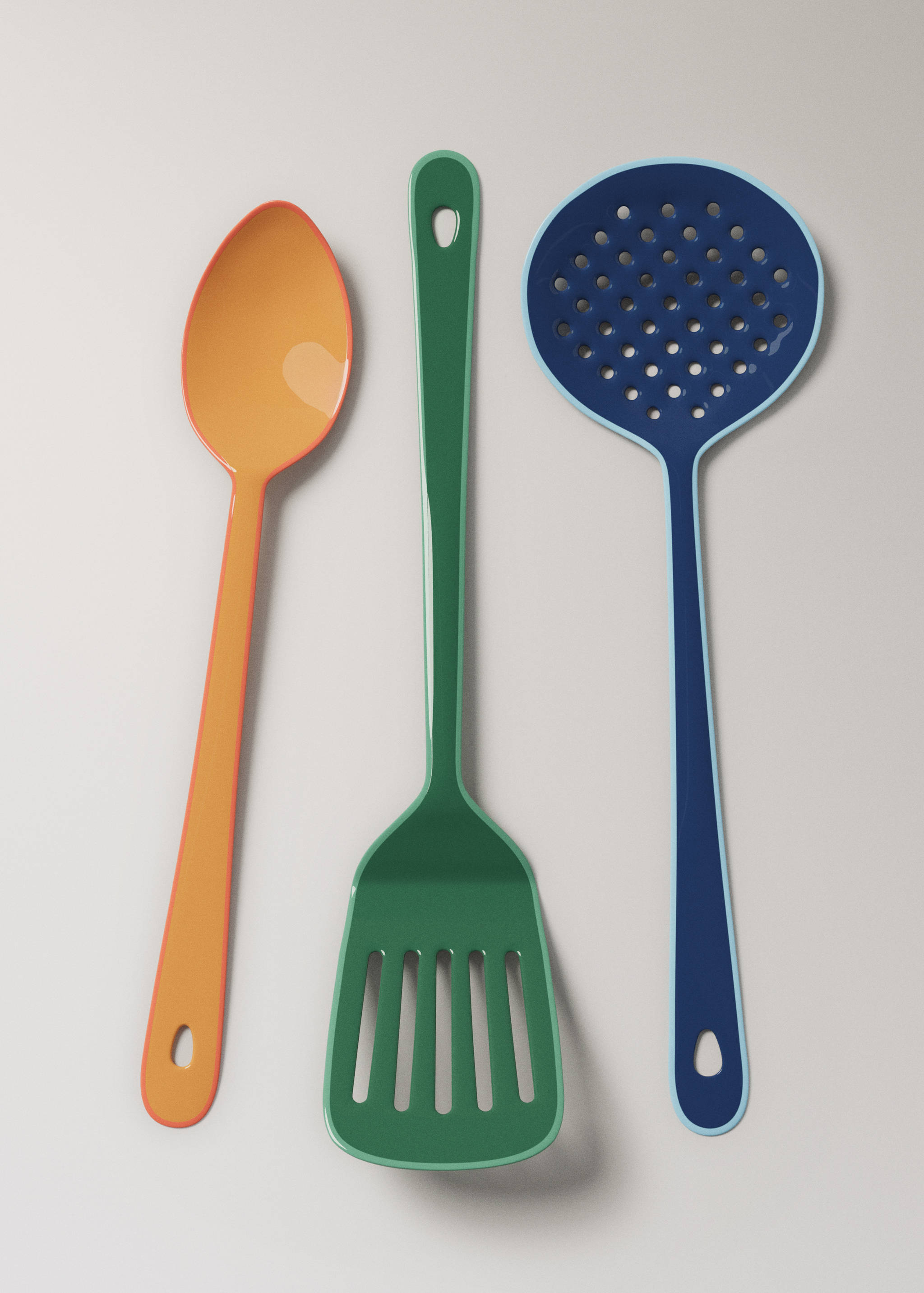 Gekleurd serveerbestek van roestvrij staal - Detail van het artikel 3