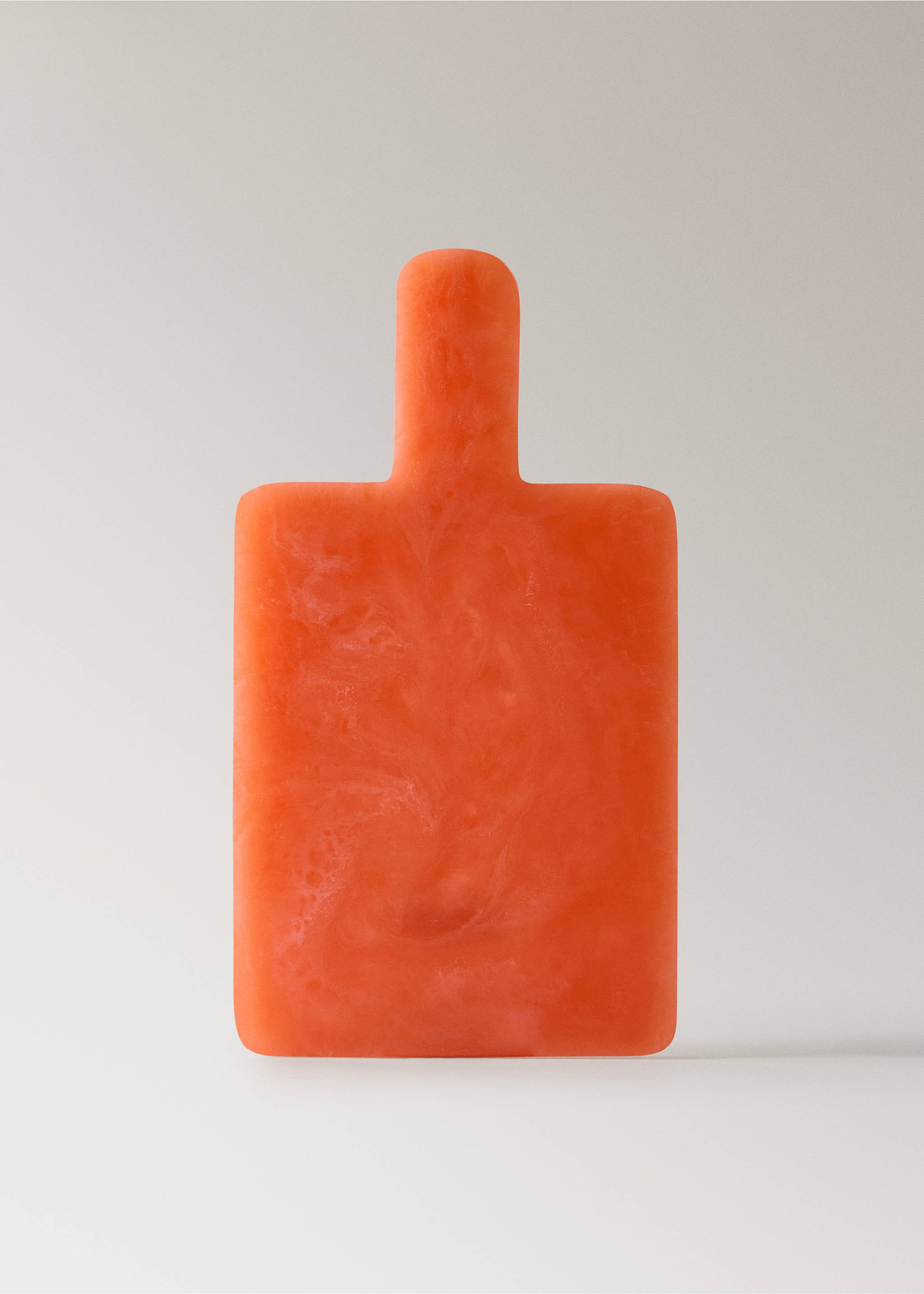 Tábua de cozinha de resina - Artigo sem modelo, Laranja-pastel. Ref: 27082919-00.