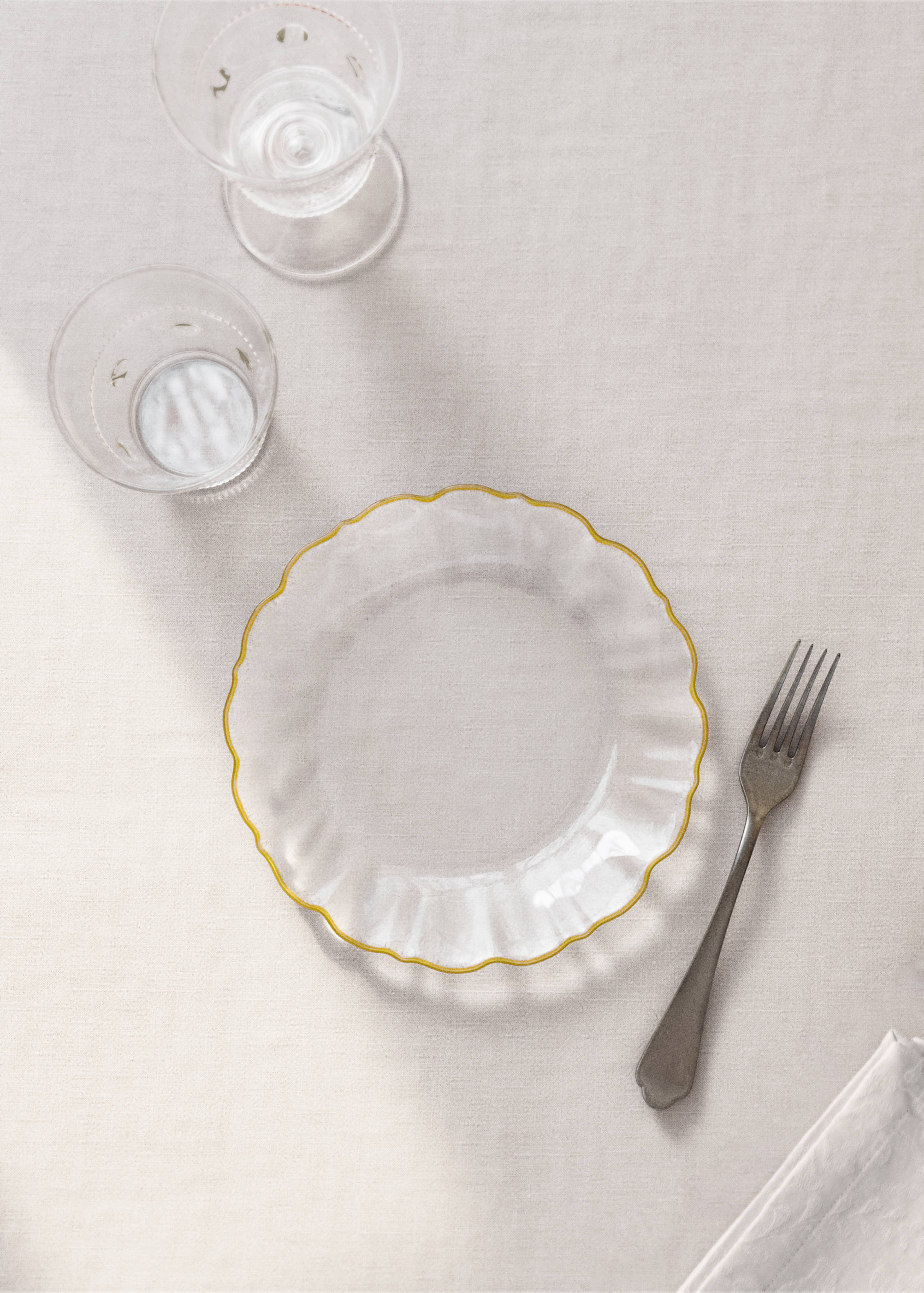 Plat postres vidre contrast - Pla general