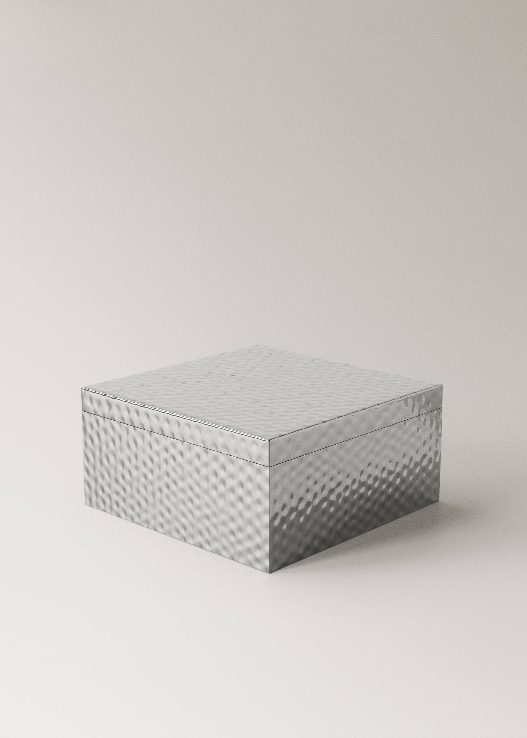 Petite boîte métal en métal martelé - Détail de l'article 1