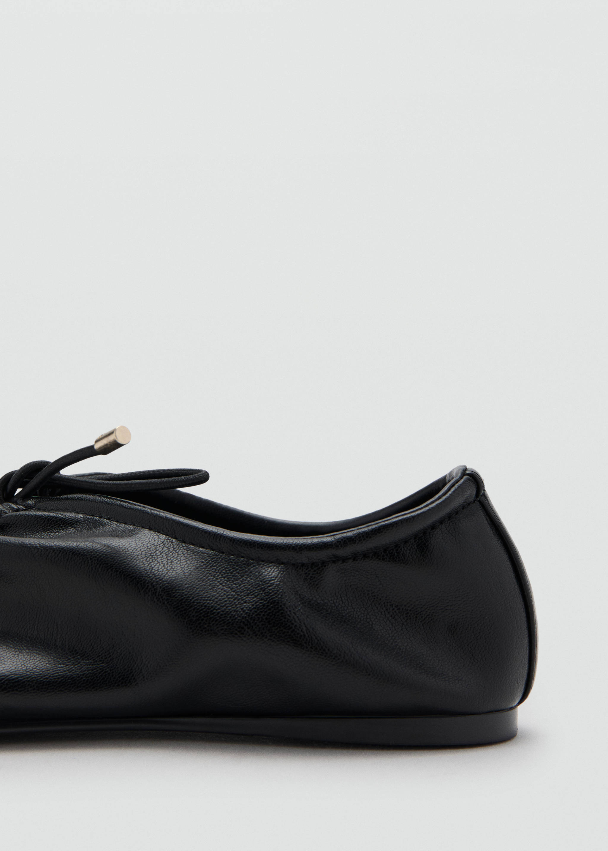 Ruched shoes with bow - Details of the article 1