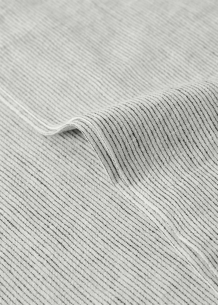 Cotton linen pillowcase with tie fastening 45x110 cm - thumbnail 3