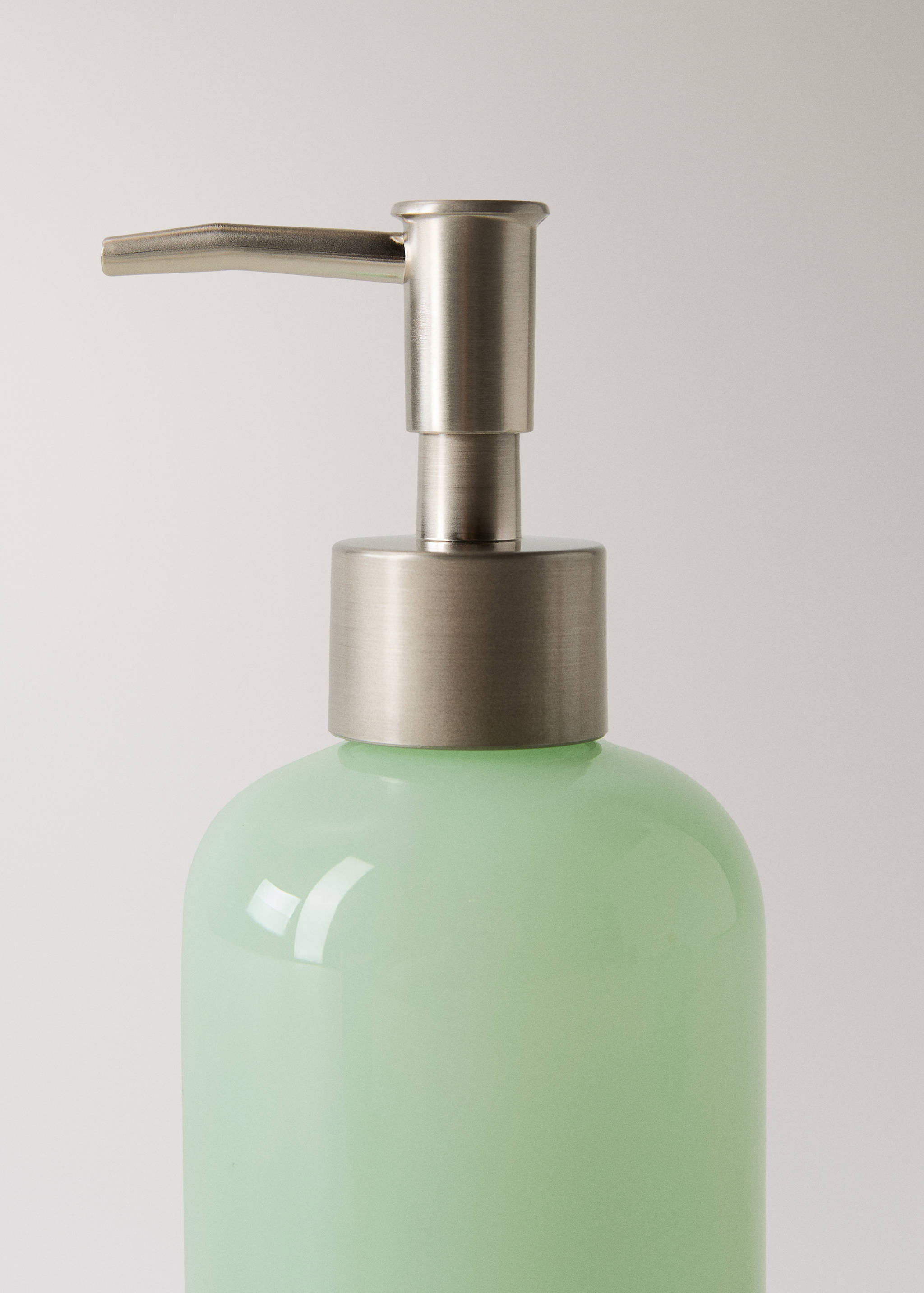 Distributeur de savon coloré en borosilicate - Détail de l'article 2