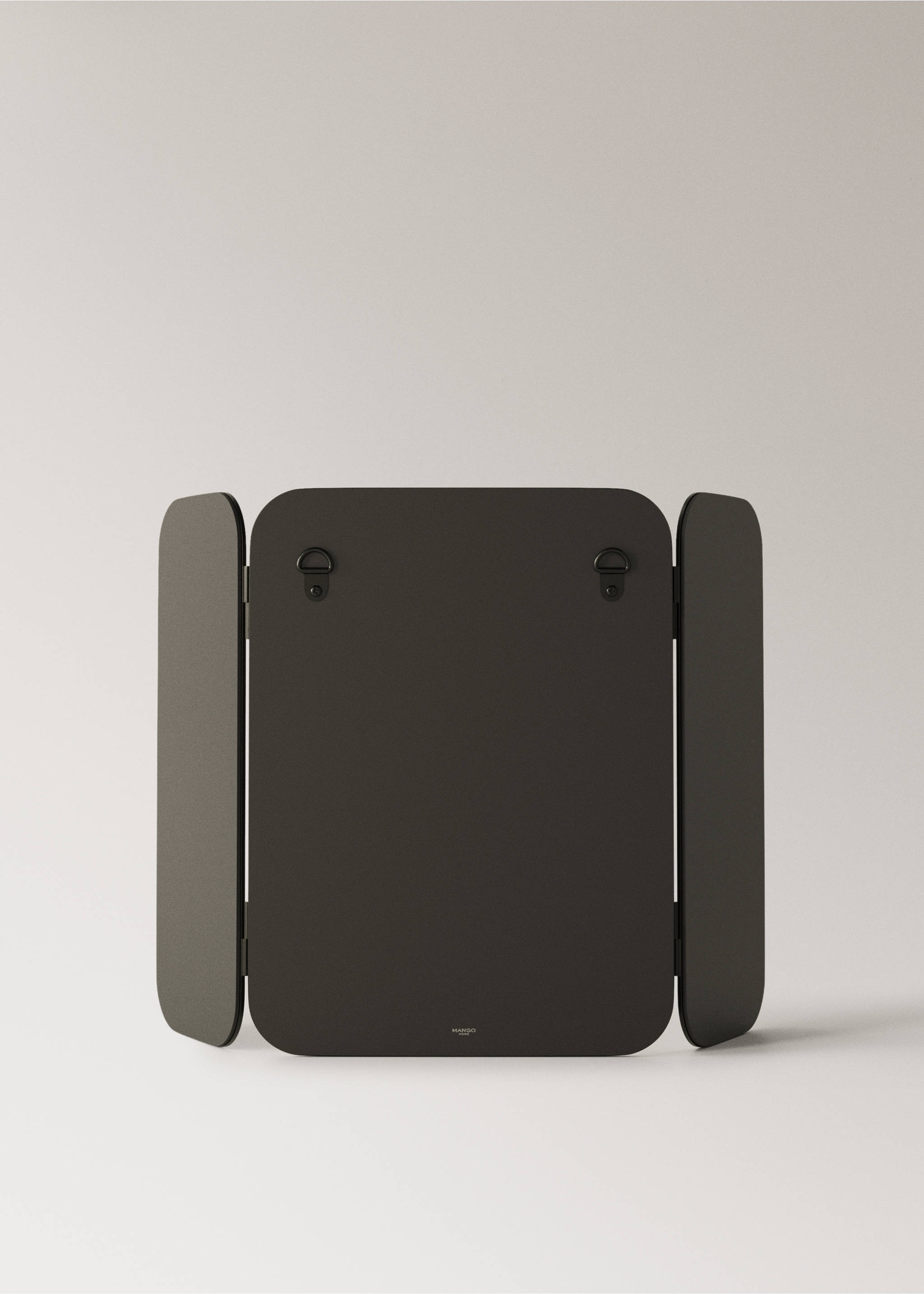Trifold mirror - Details of the article 3, Black. Ref: 27083272-00.