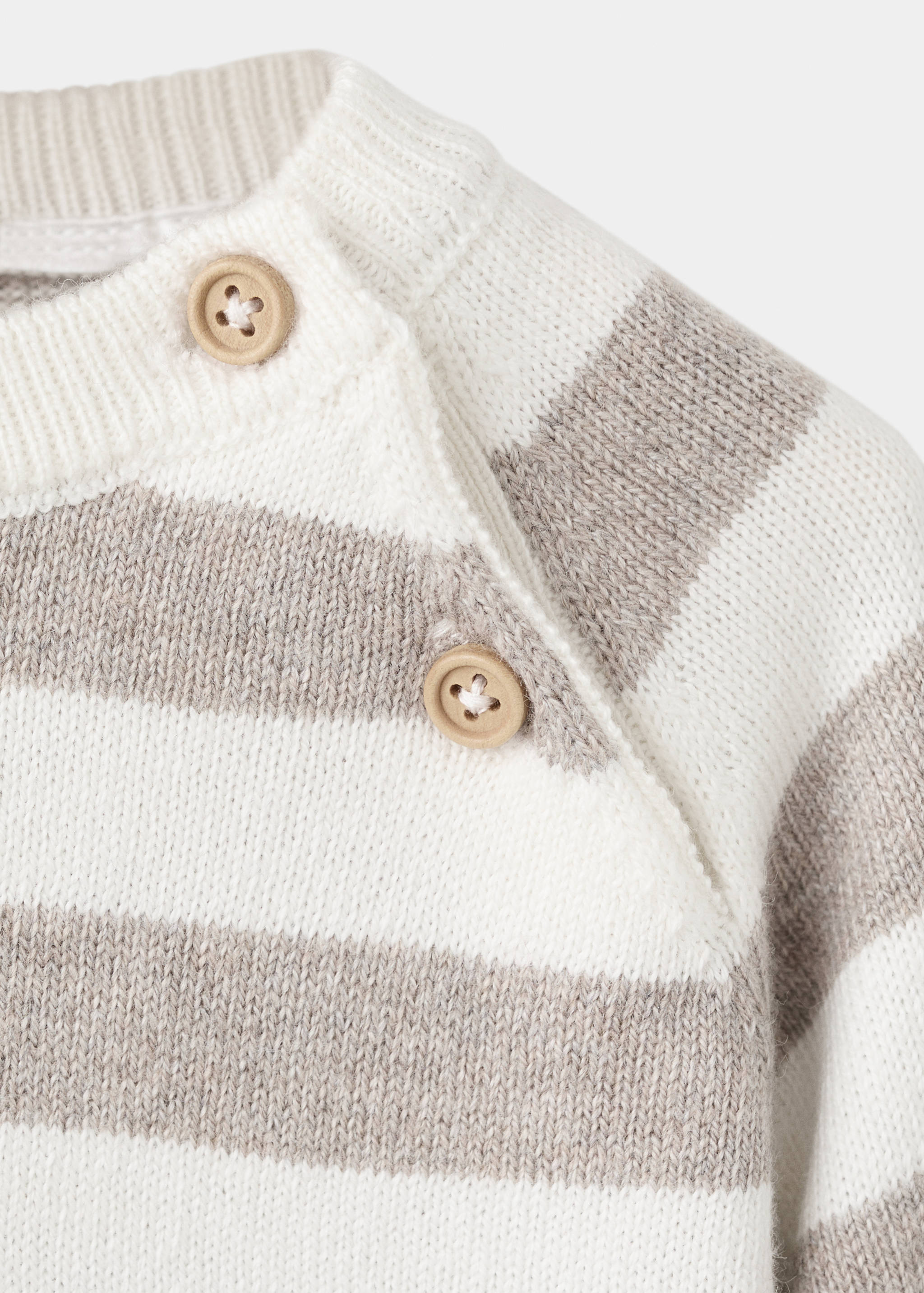Knit striped sweater - Details of the article 8