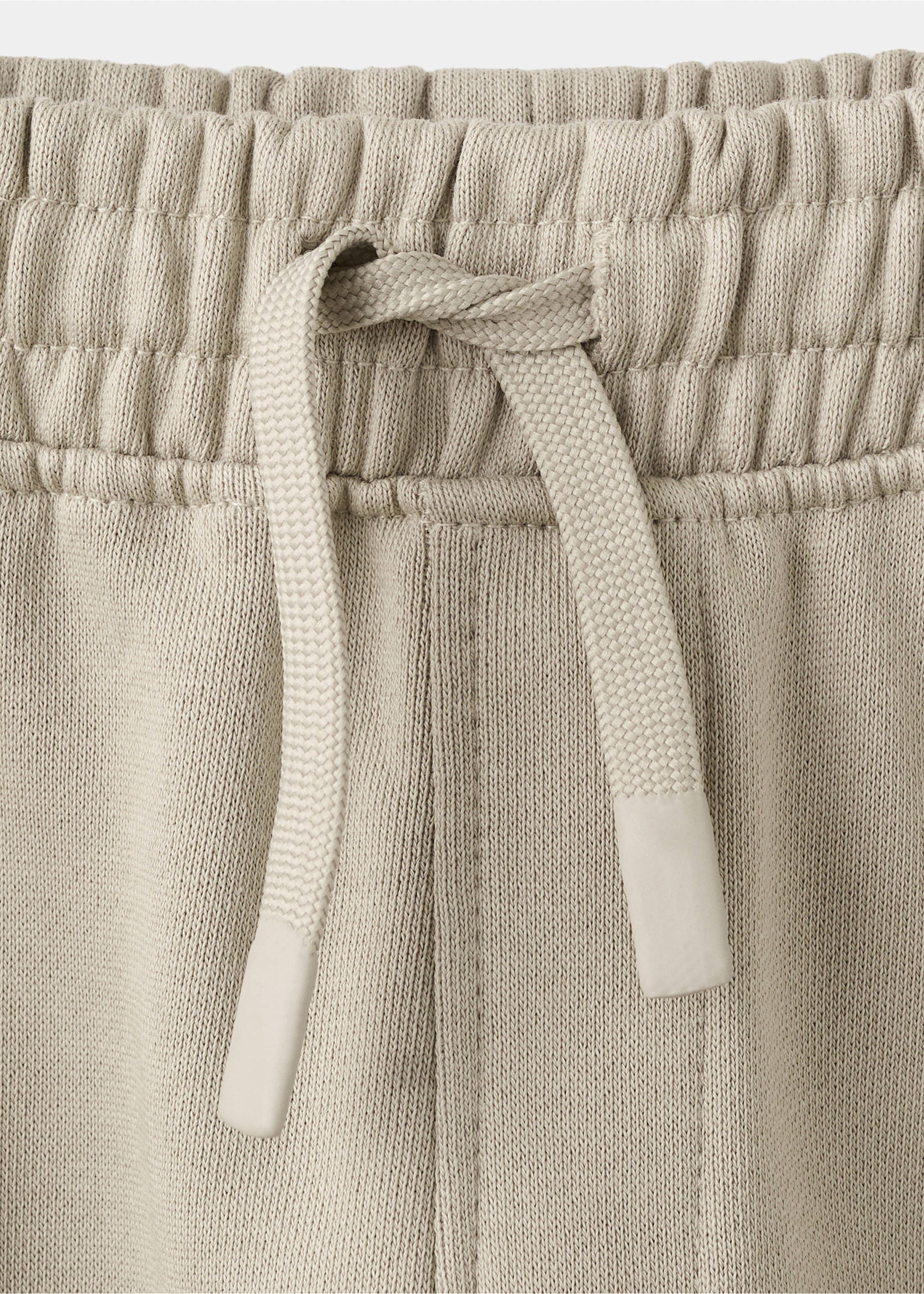 Joggers algodón cintura elástica - Detalle del artículo 8, Arena. Ref: 27083278-00.