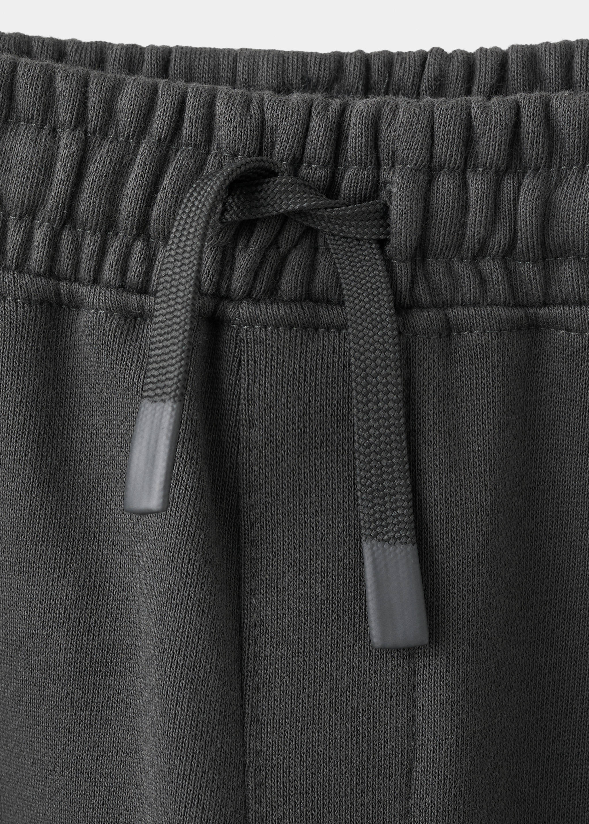 Cotton joggers with elastic waist - Details of the article 8