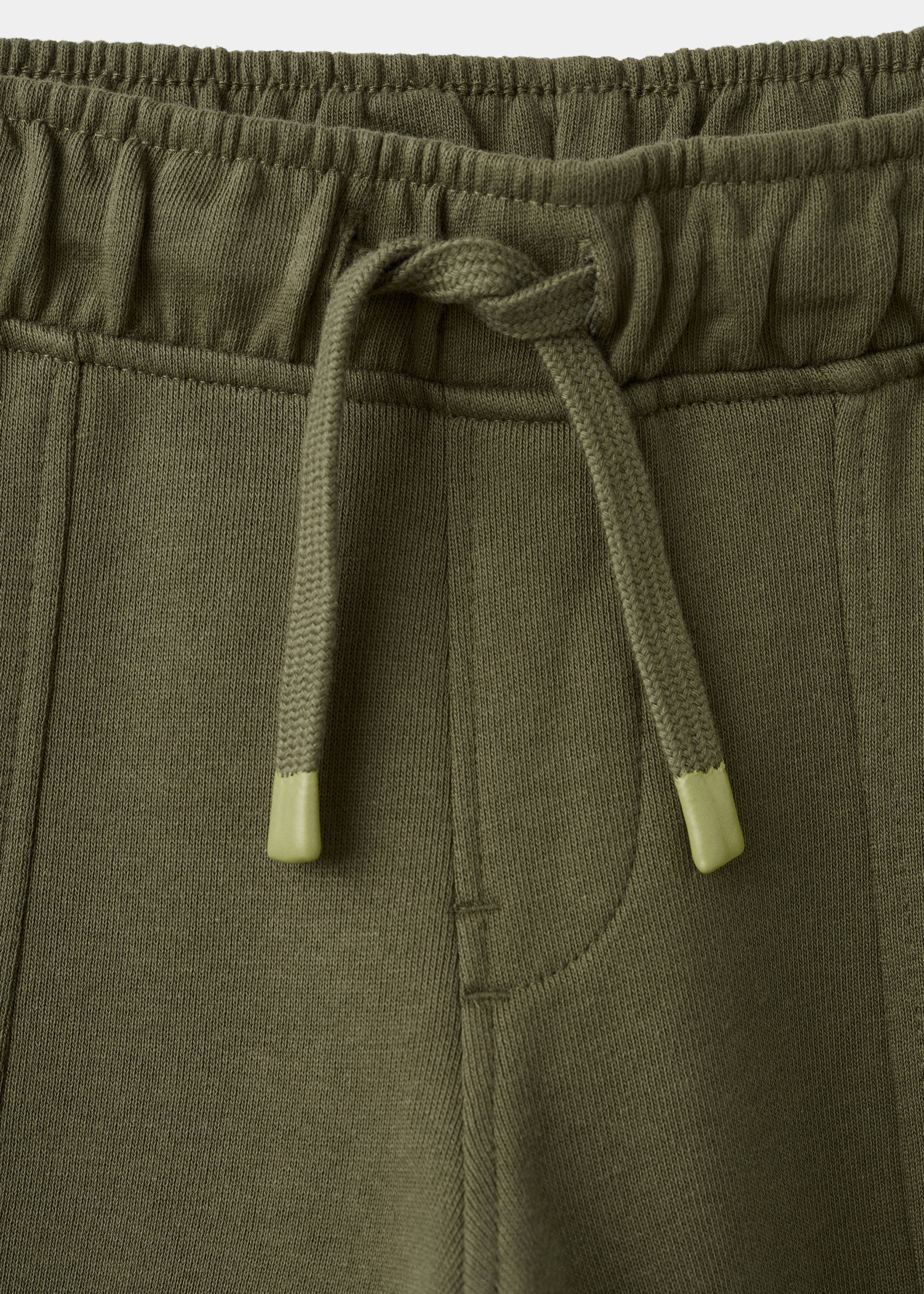 Cotton cargo joggers - Details of the article 0