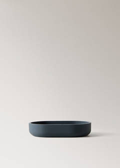 Resin soap dish — Charcoal 5