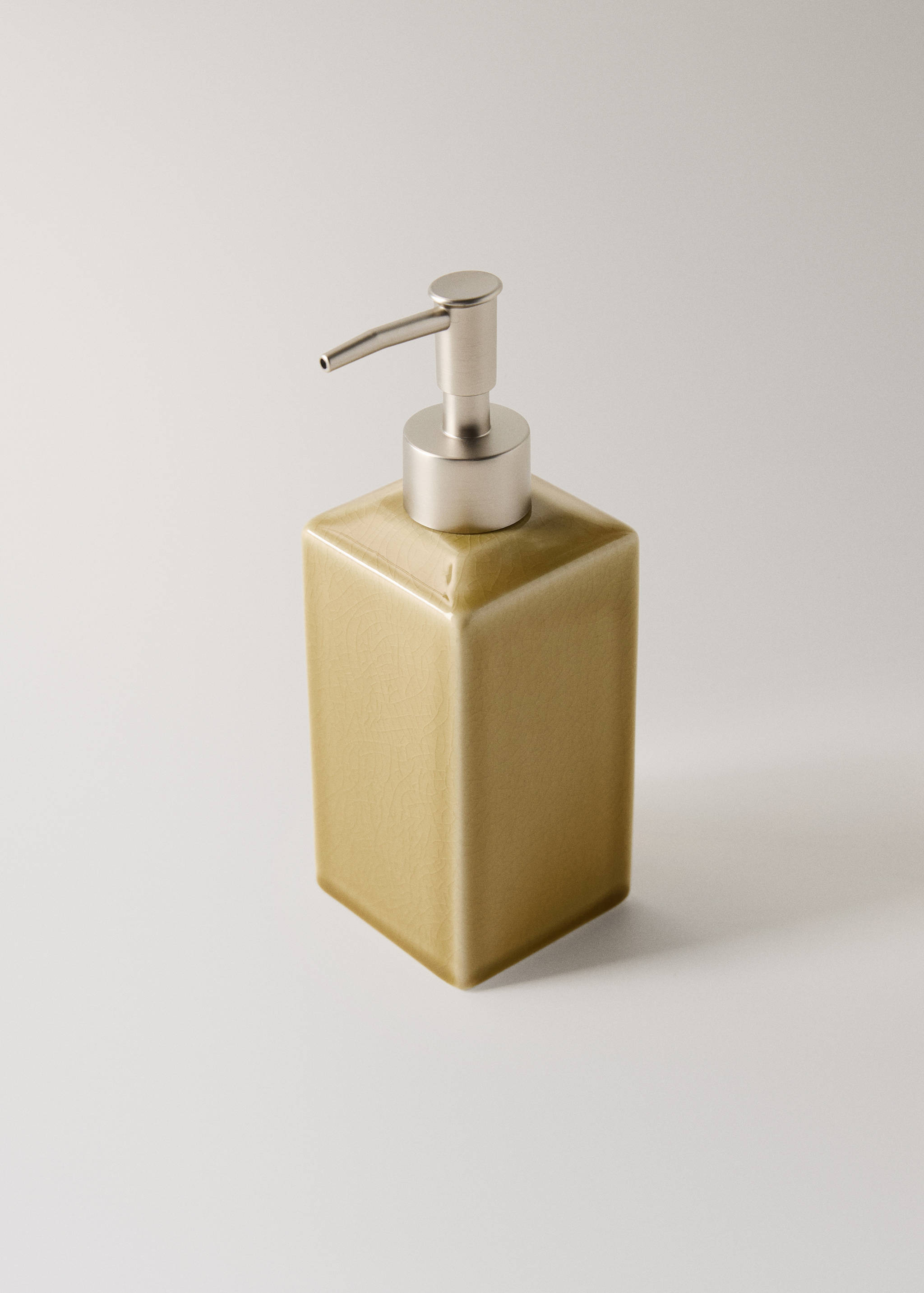 Crackled ceramic soap dispenser - Details of the article 1