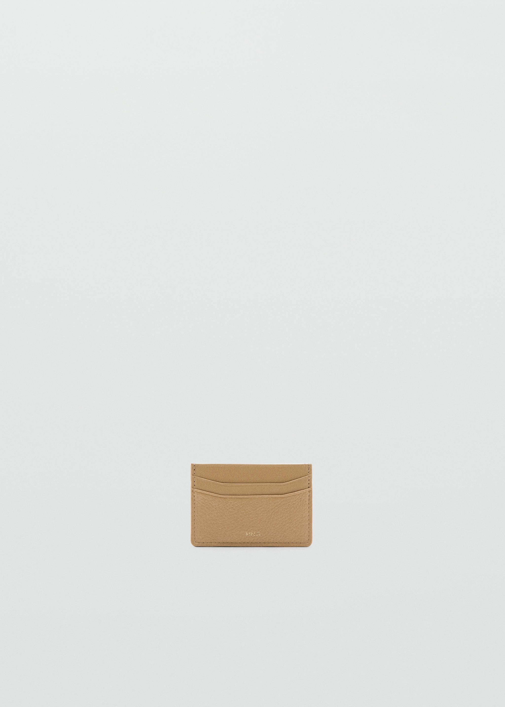 Faux-leather cardholder - Article without model