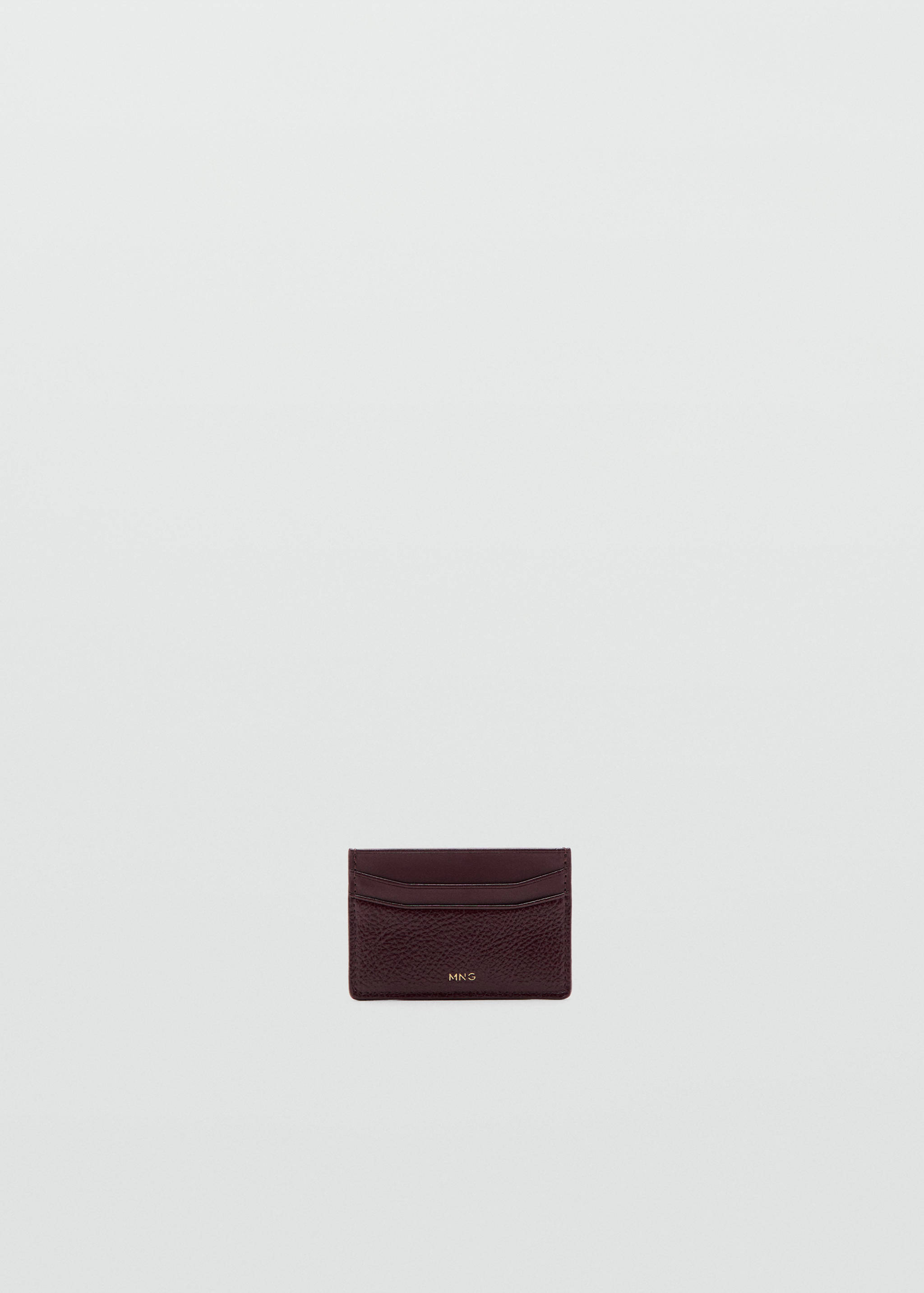 Faux-leather cardholder - Article without model