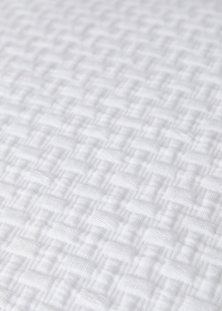 Garment-dyed cotton cushion cover 50x50 cm — White