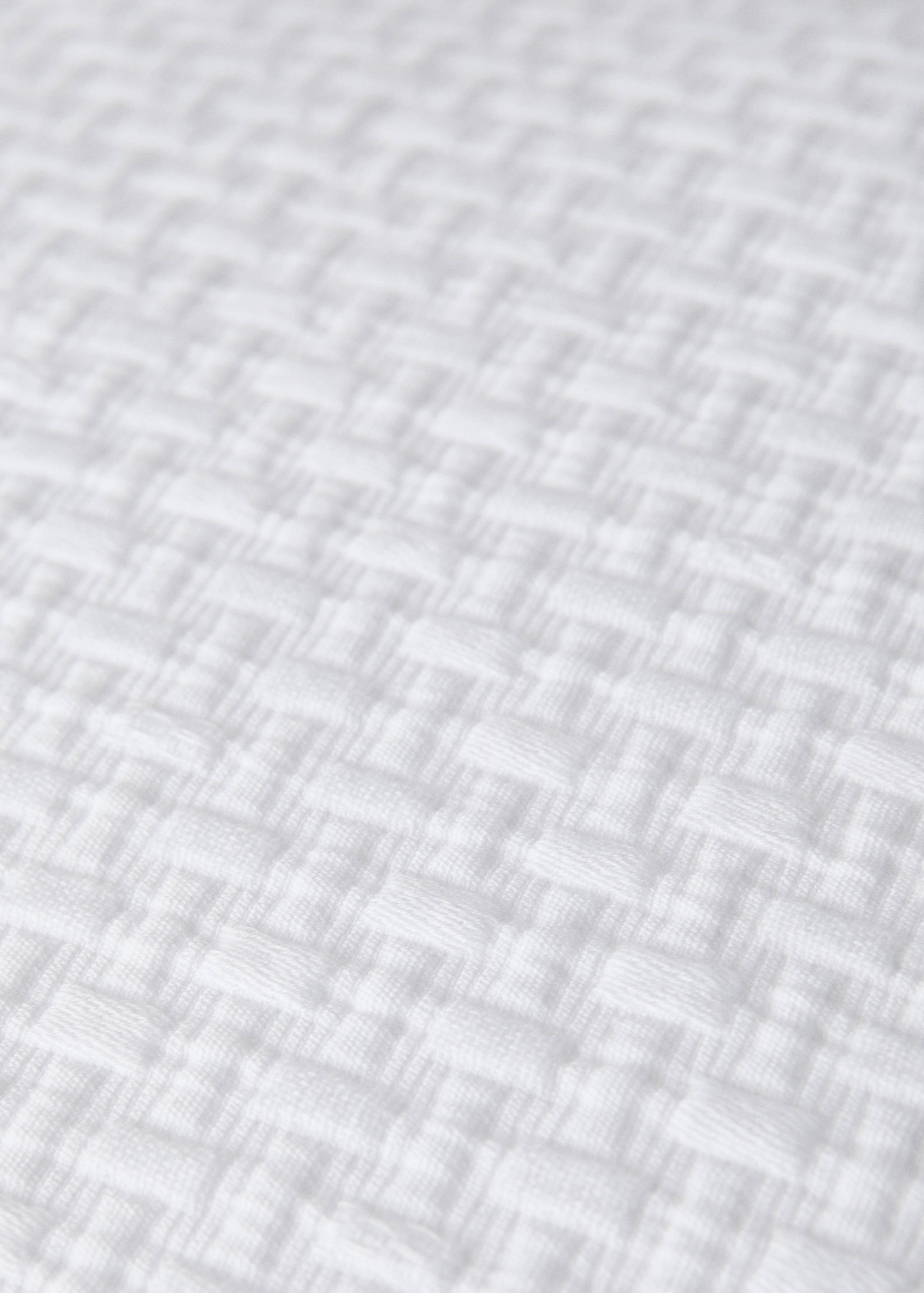 Garment-dyed cotton cushion cover 50x50 cm - Details of the article 1