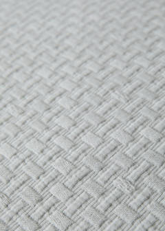 Garment-dyed cotton cushion cover 50x50 cm — Grey 2