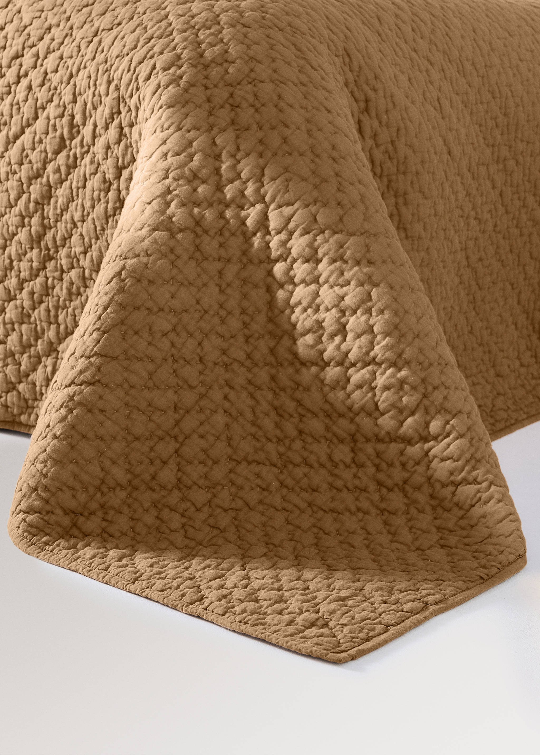 Dekbed van katoen met handgemaakte sierstiksels, voor een bed van 130/150 cm - Detail van het artikel 8