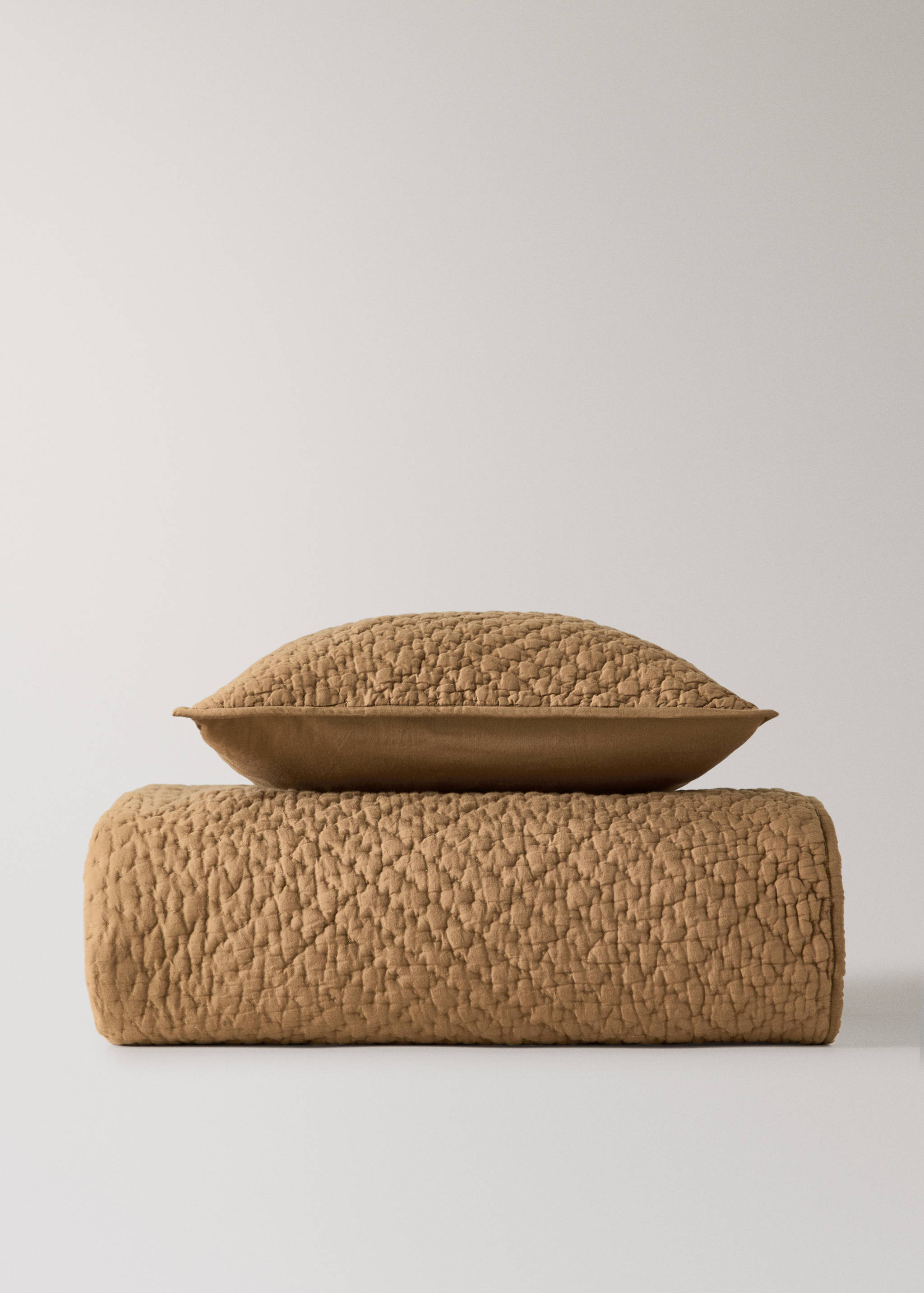 Dekbed van katoen met handgemaakte sierstiksels, voor een bed van 130/150 cm - Detail van het artikel 3