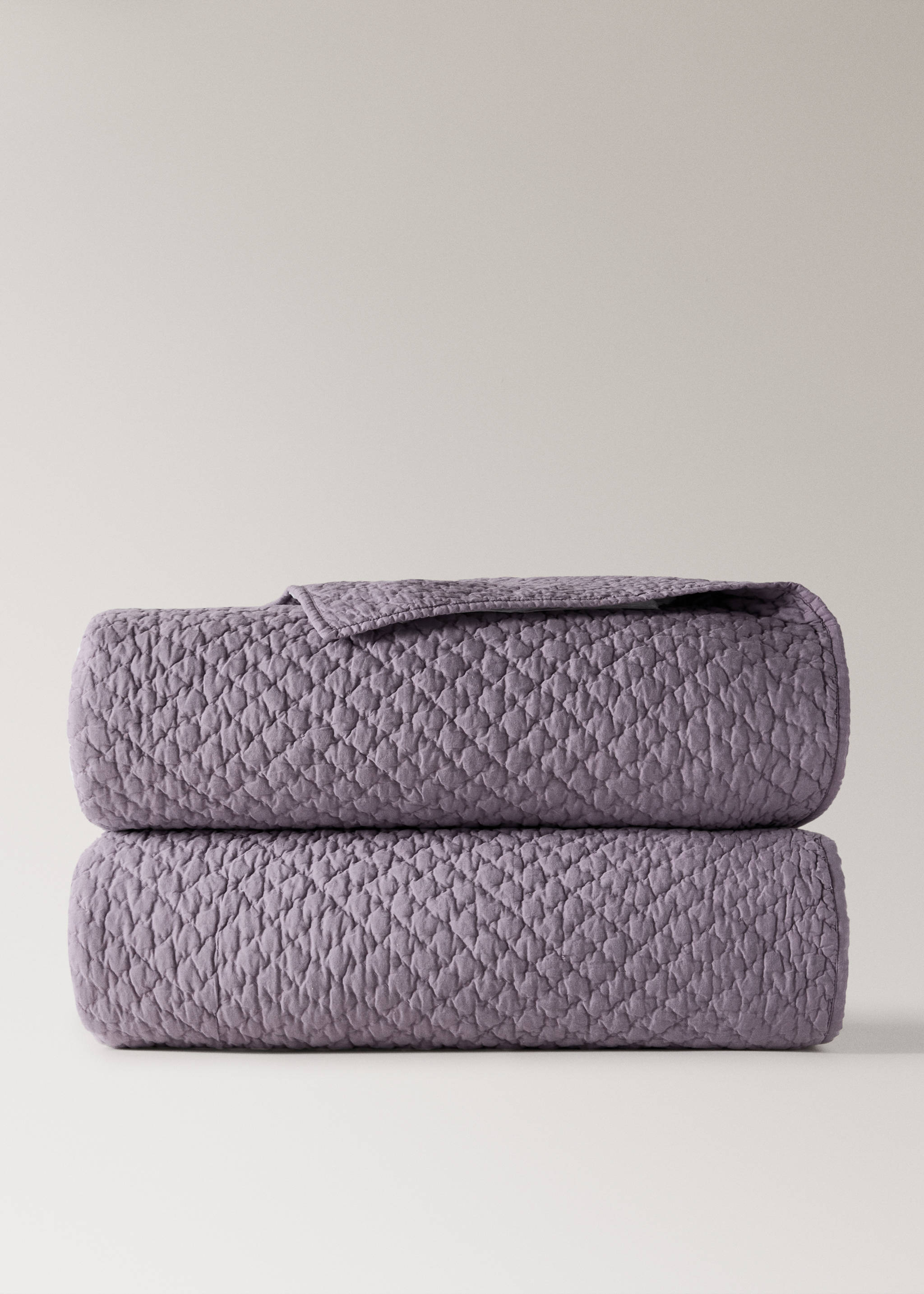 Hand-stitched cotton duvet Bed 130/150 cm - Article without model