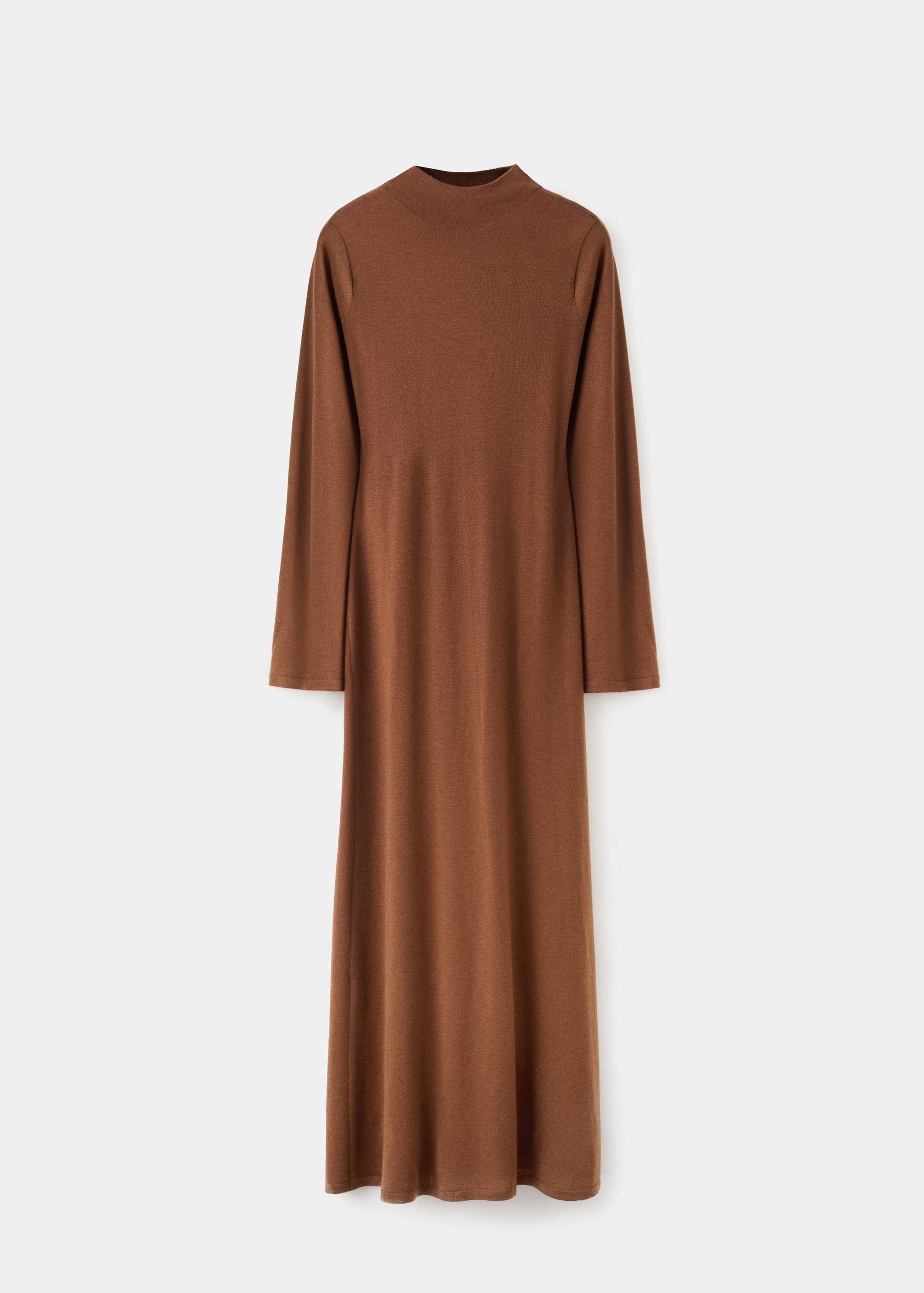 Knitted dress with bell sleeves - Article without model