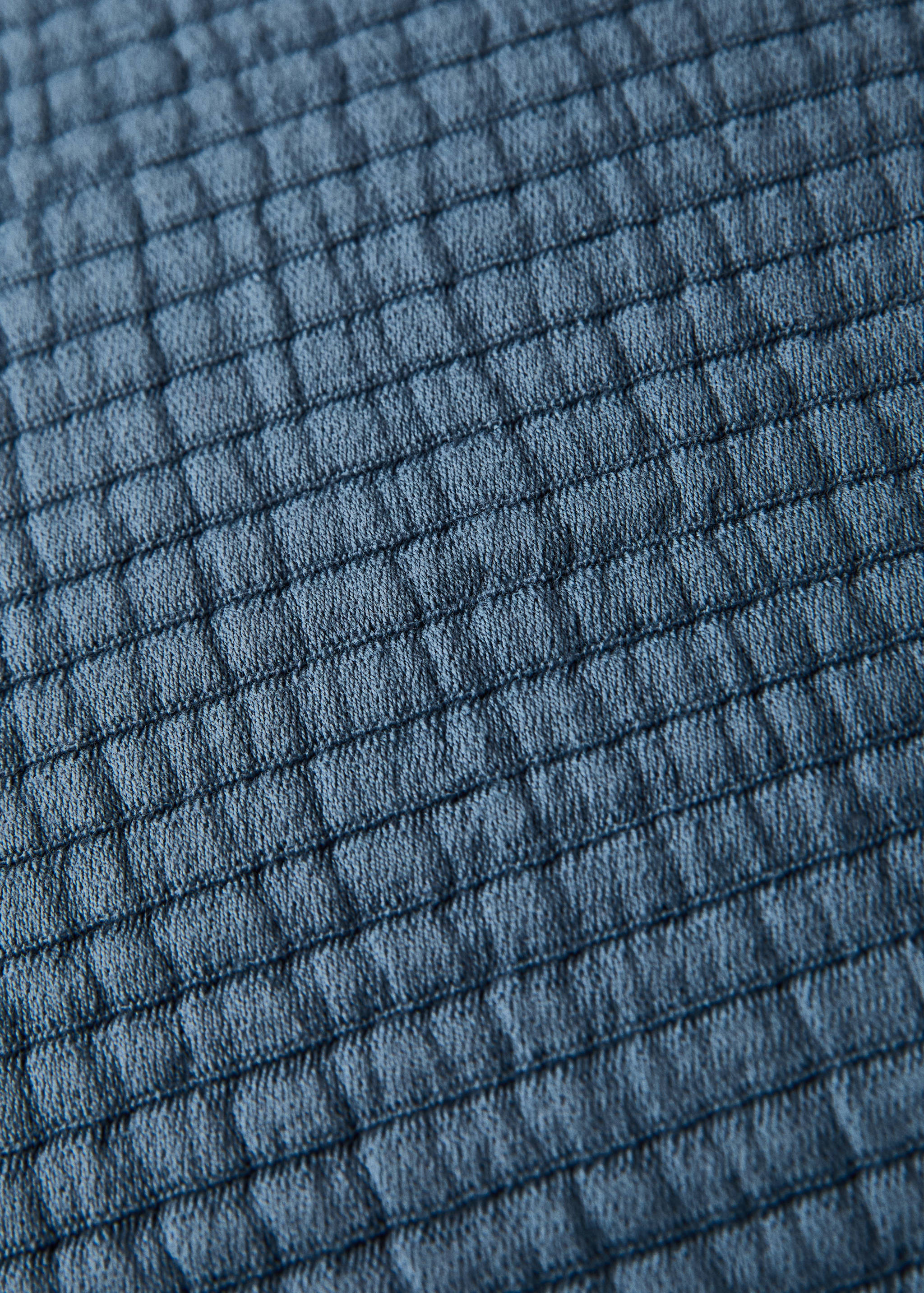 Gauze cushion cover with flange 50x50 cm - Details of the article 3