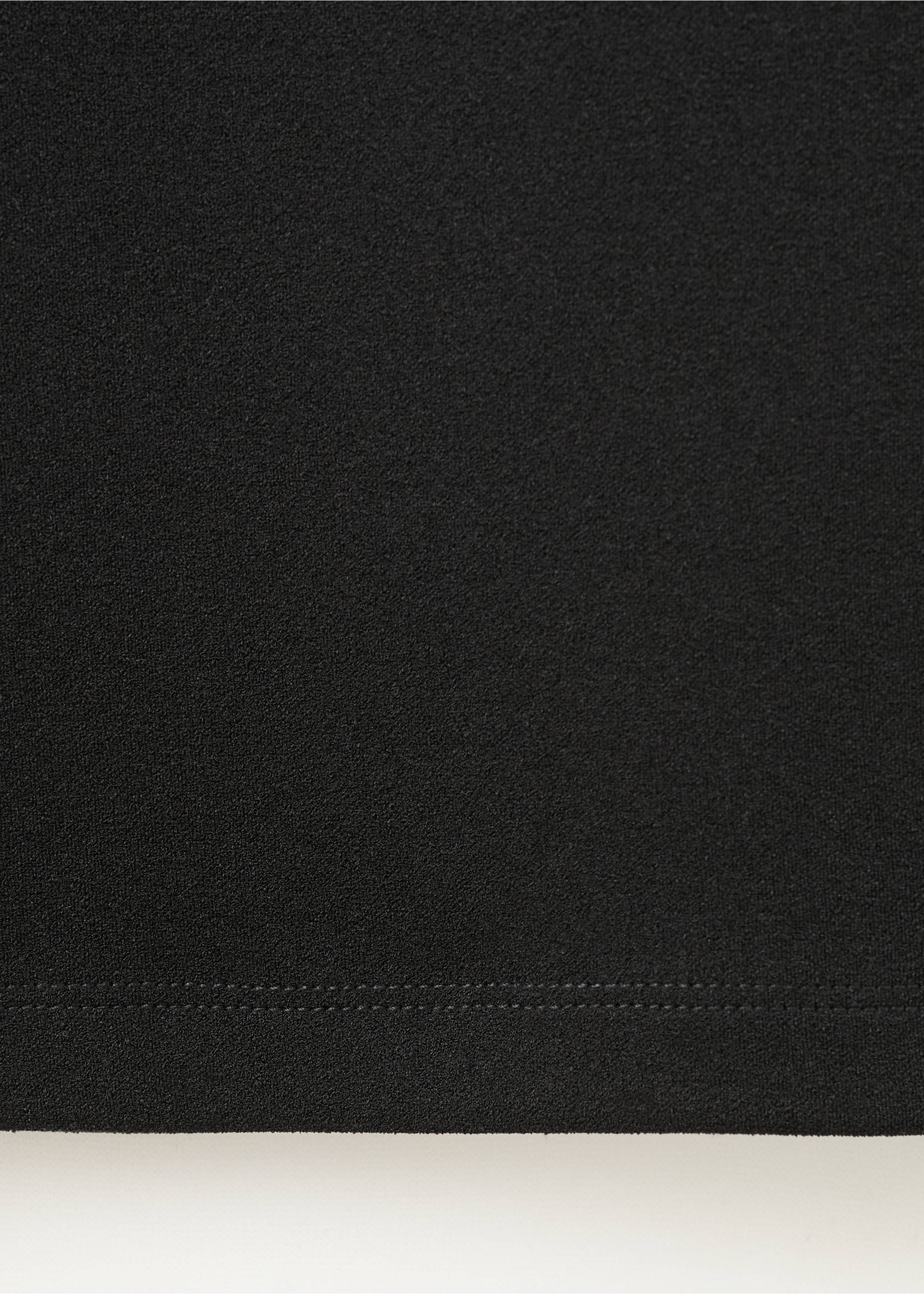 Pantalons rectes vestit tir baix - Detall de l'article 0, Negre. Ref: 27083303-00.