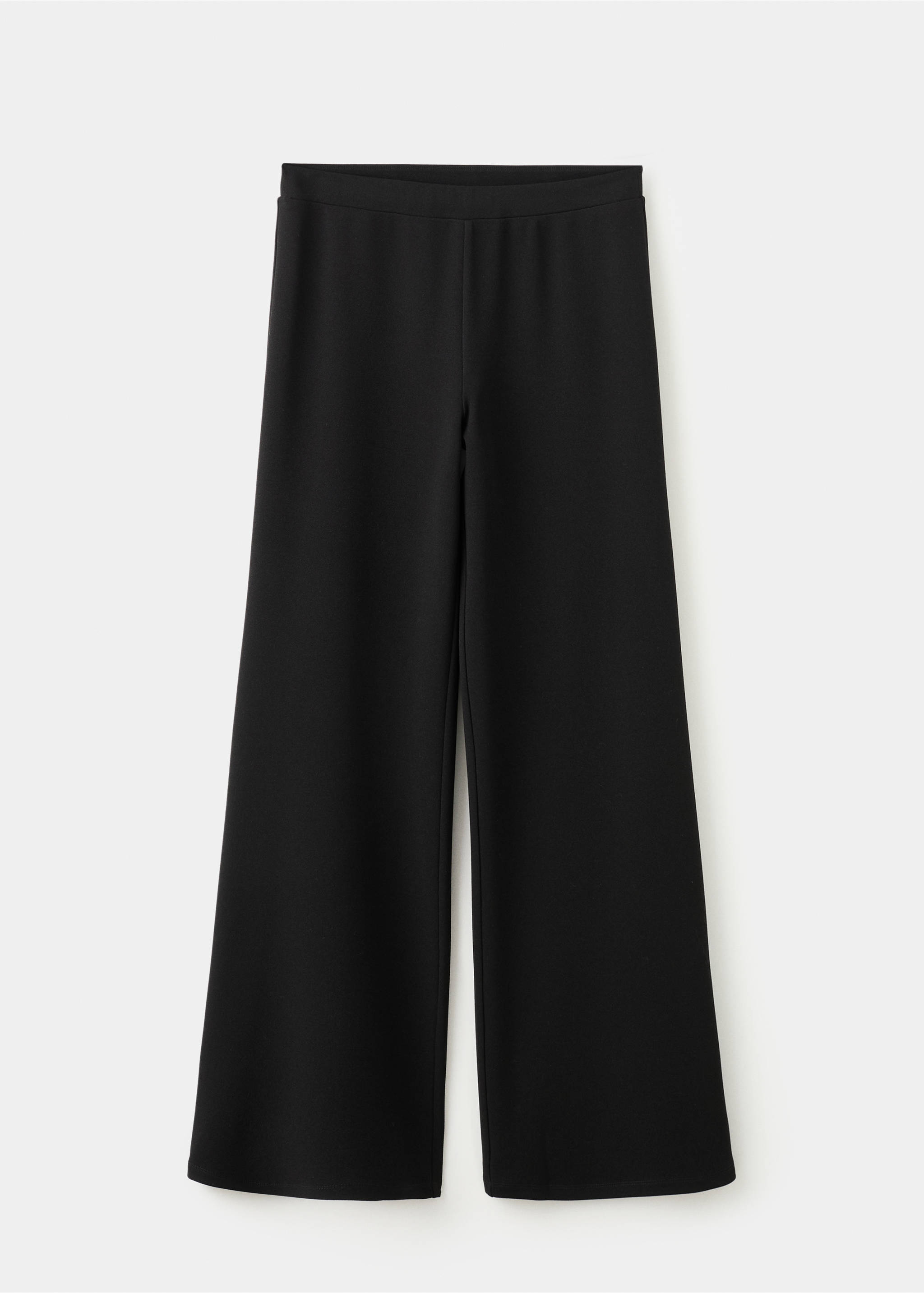 Pantalon de costume droit taille basse - Article sans modèle, Noir. Ref: 27083303-00.