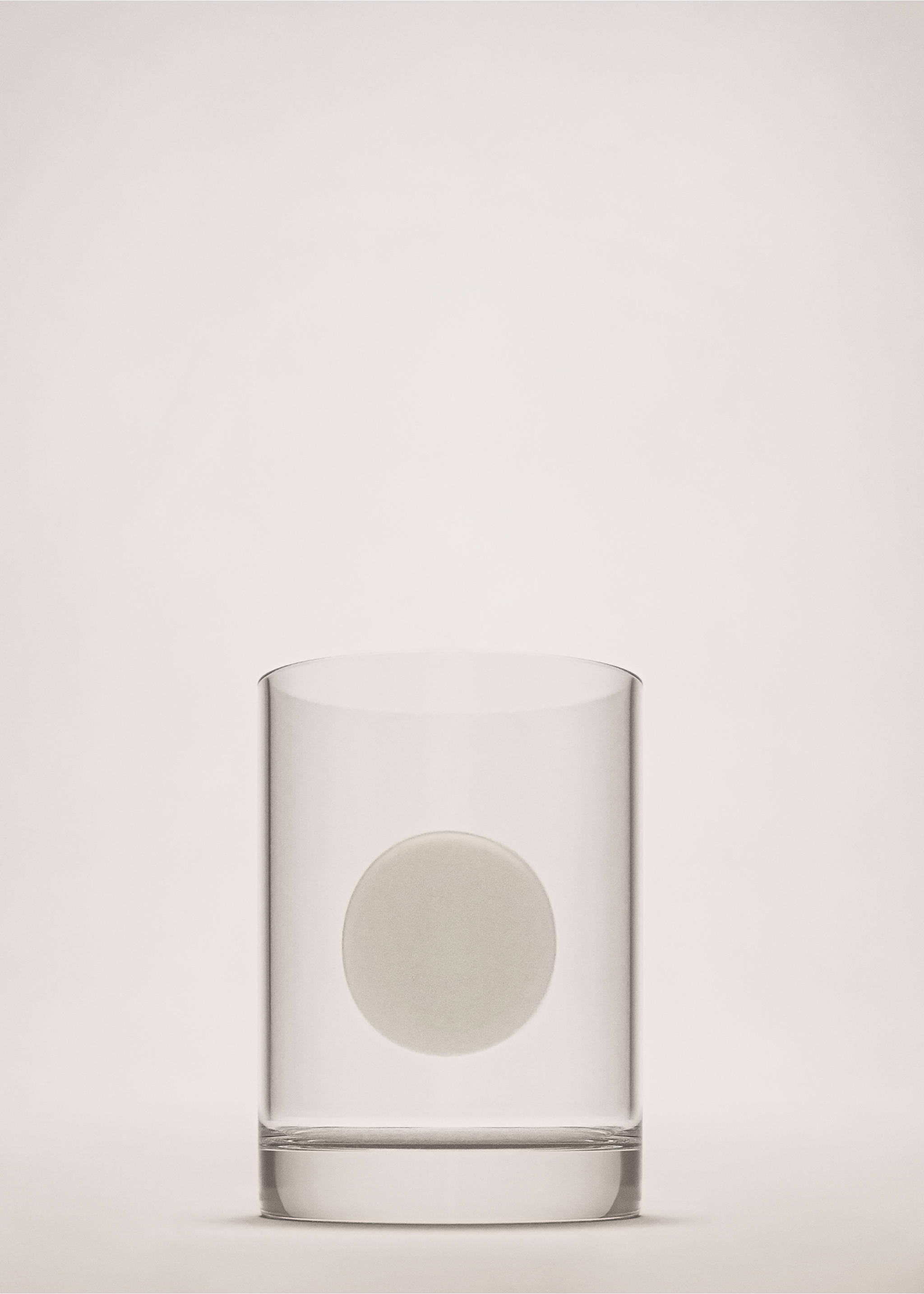 Borosilicate glass opal dot vase - General plane, White. Ref: 27083310-00.