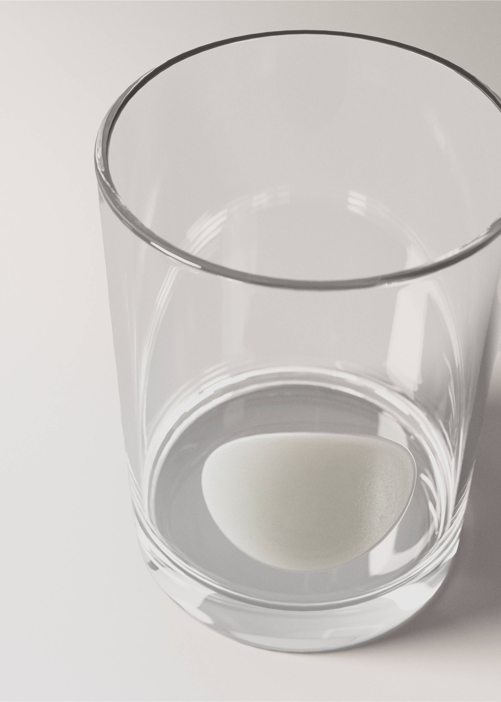 Borosilicate glass opal dot vase - Details of the article 2, White. Ref: 27083310-00.