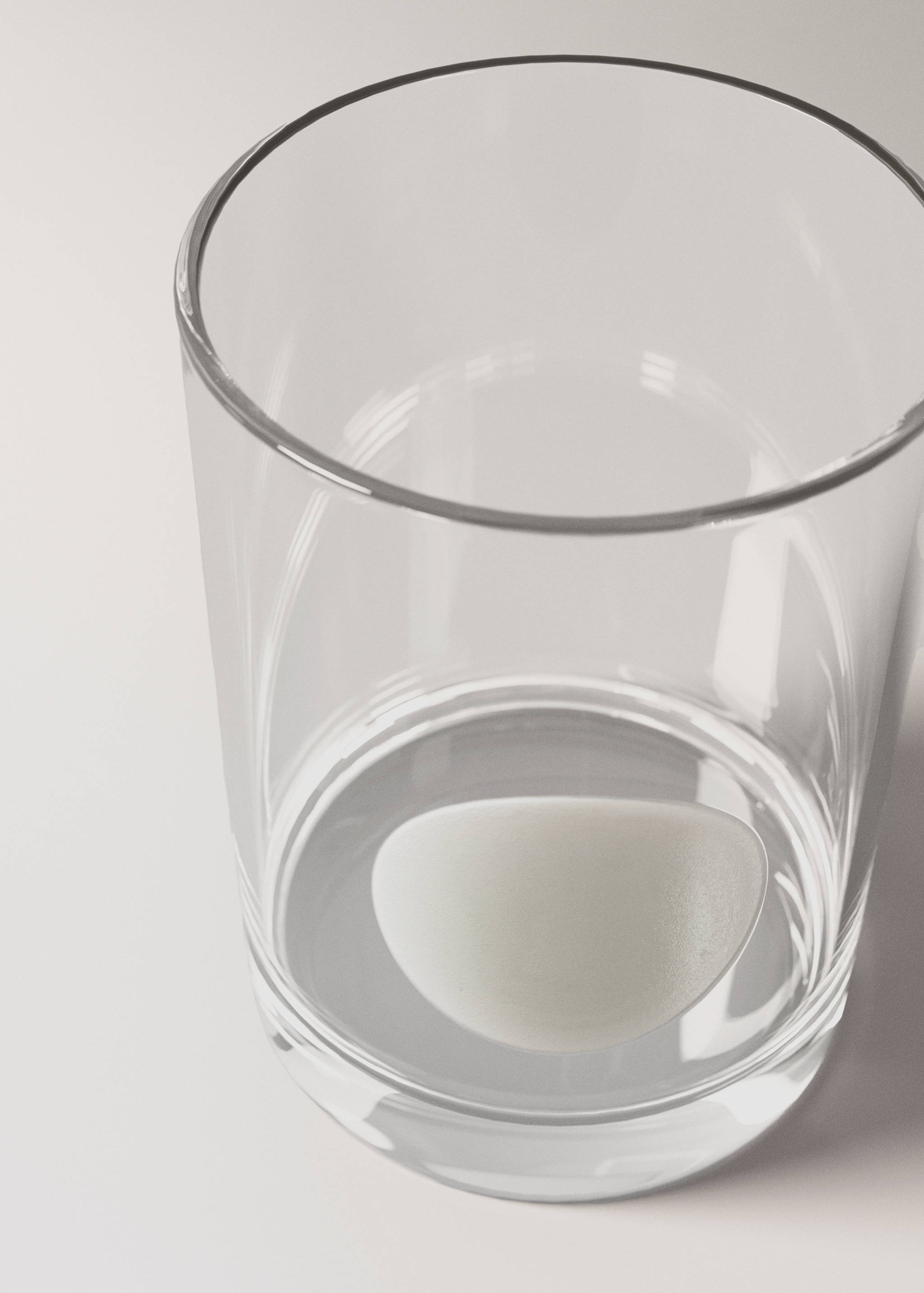 Borosilicate glass opal dot vase - Details of the article 2