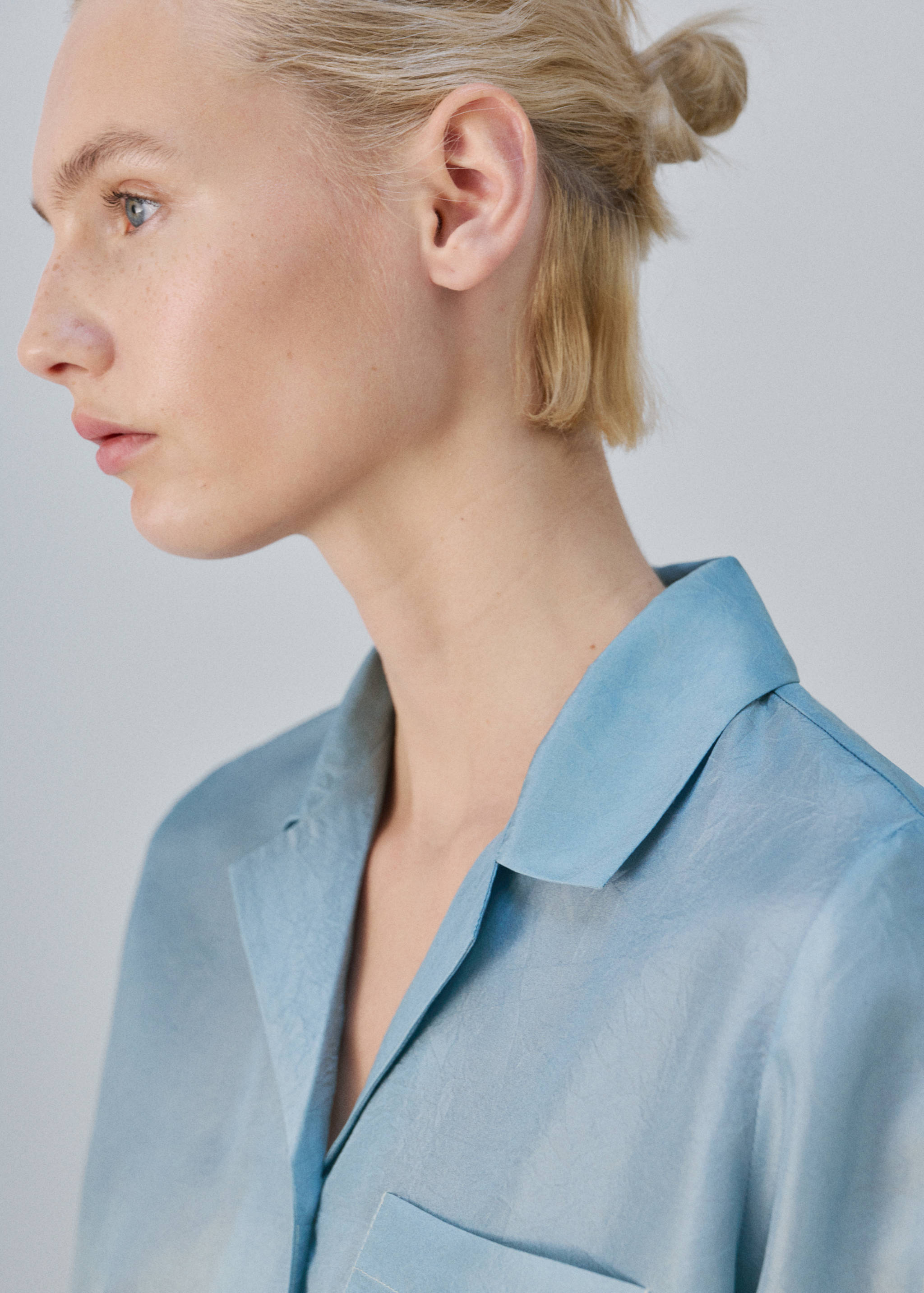 Ombre silk shirt - Details of the article 1