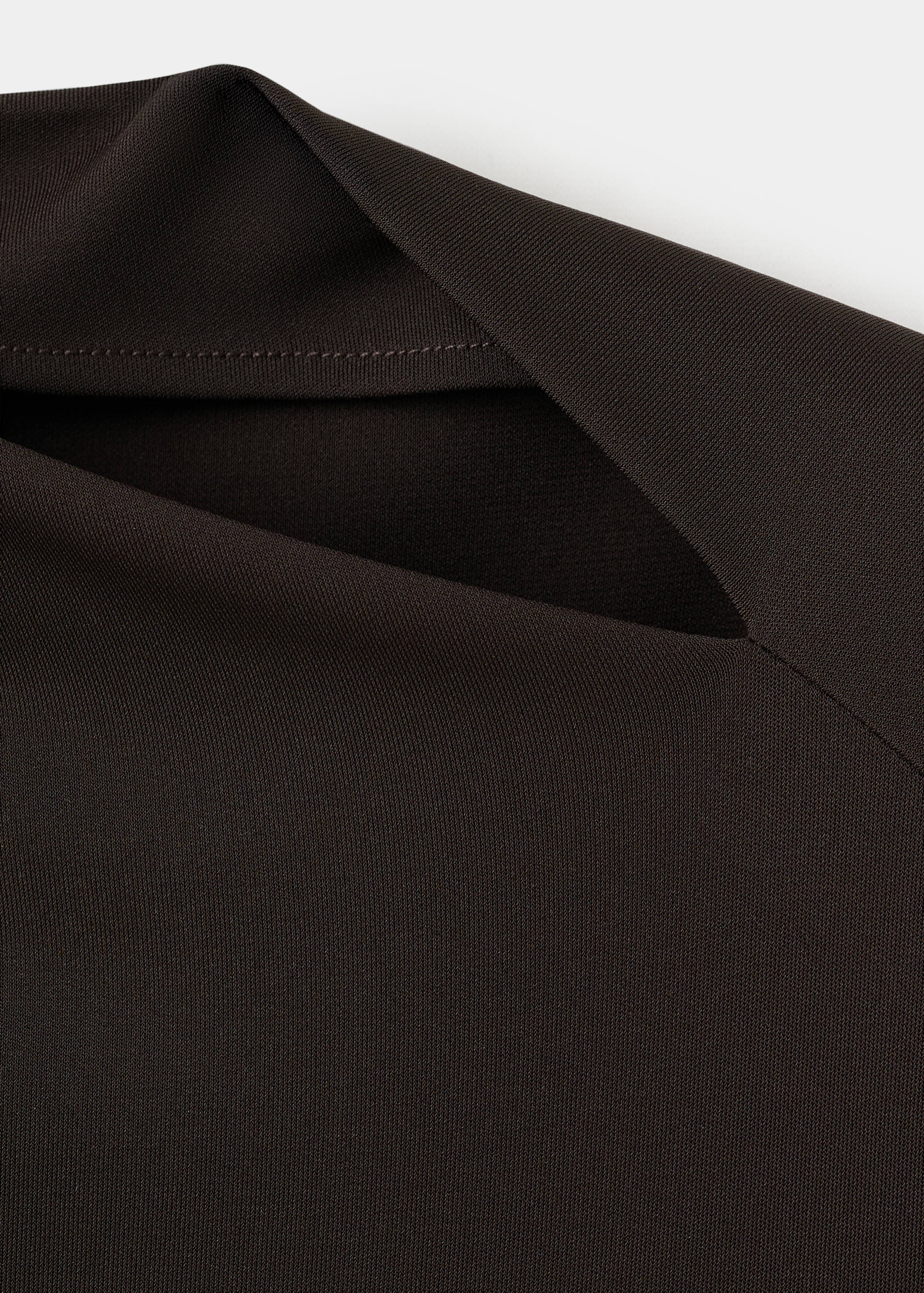 Boat-neck ruched dress - Details of the article 8