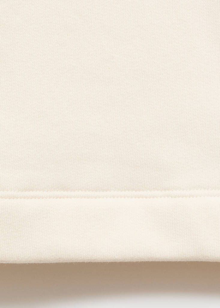 Fluid long cotton trousers — Vanilla