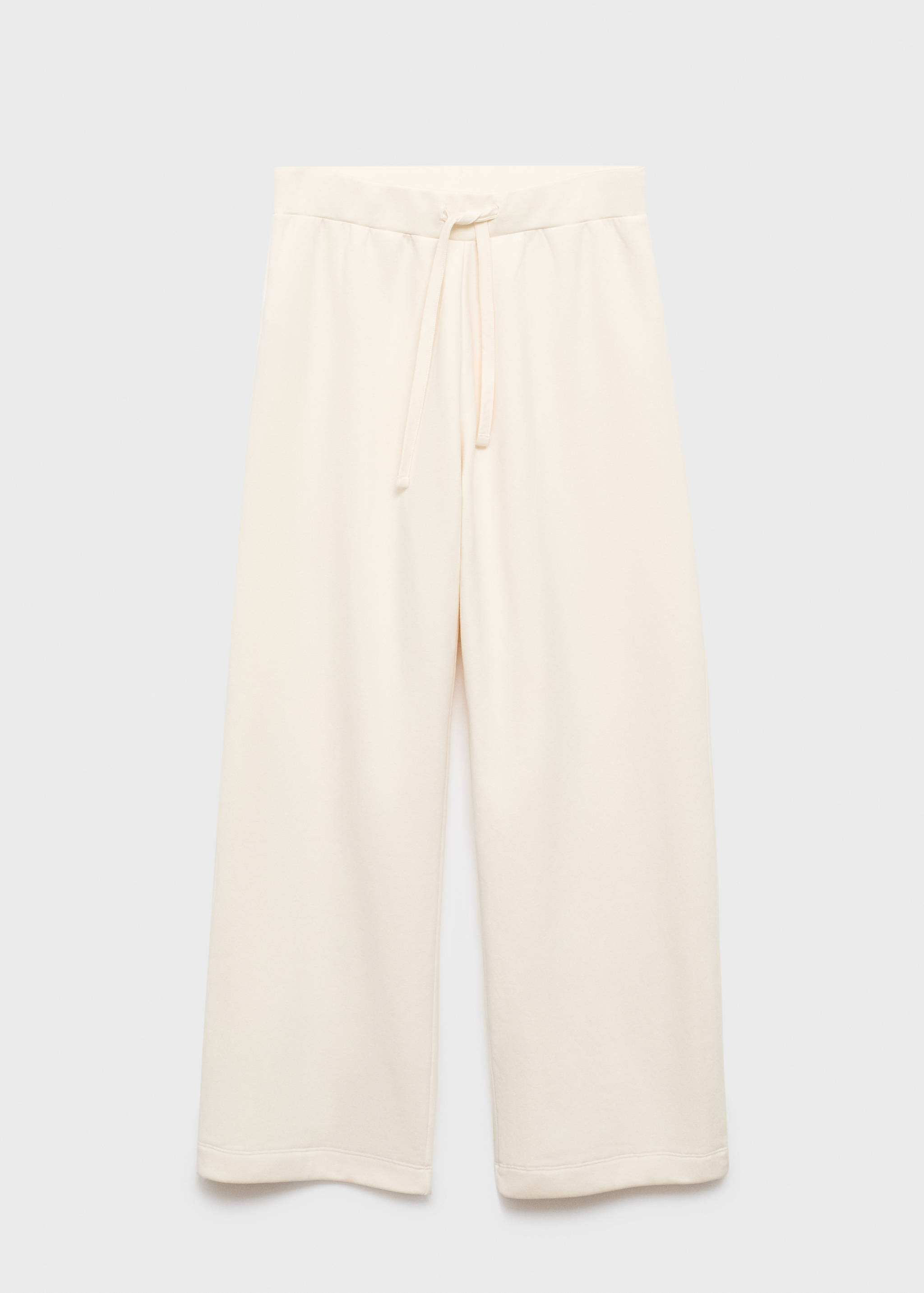 Fluid long cotton trousers - Article without model