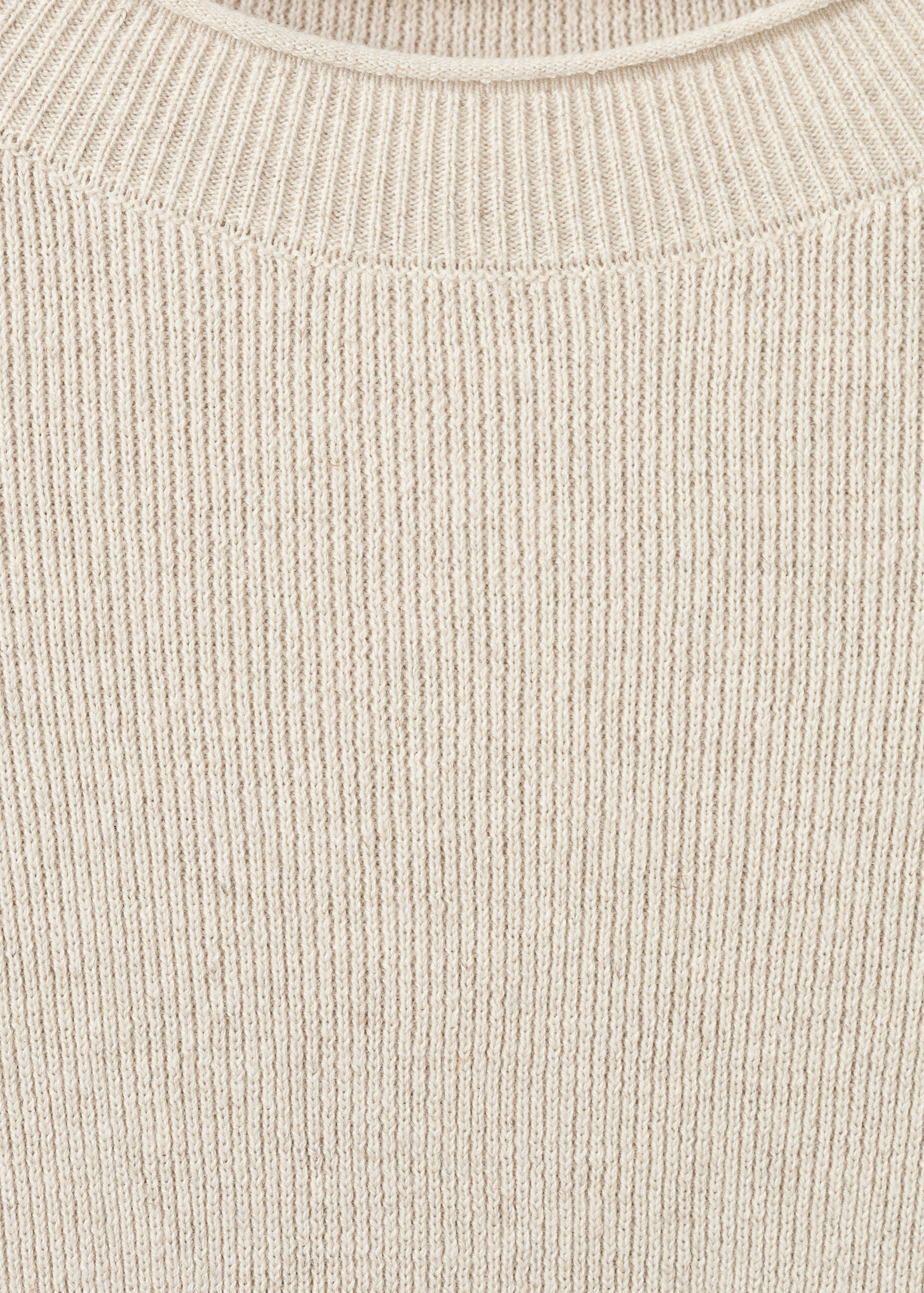 Fluid sweatshirt in cotton-linen fabric - Details of the article 8