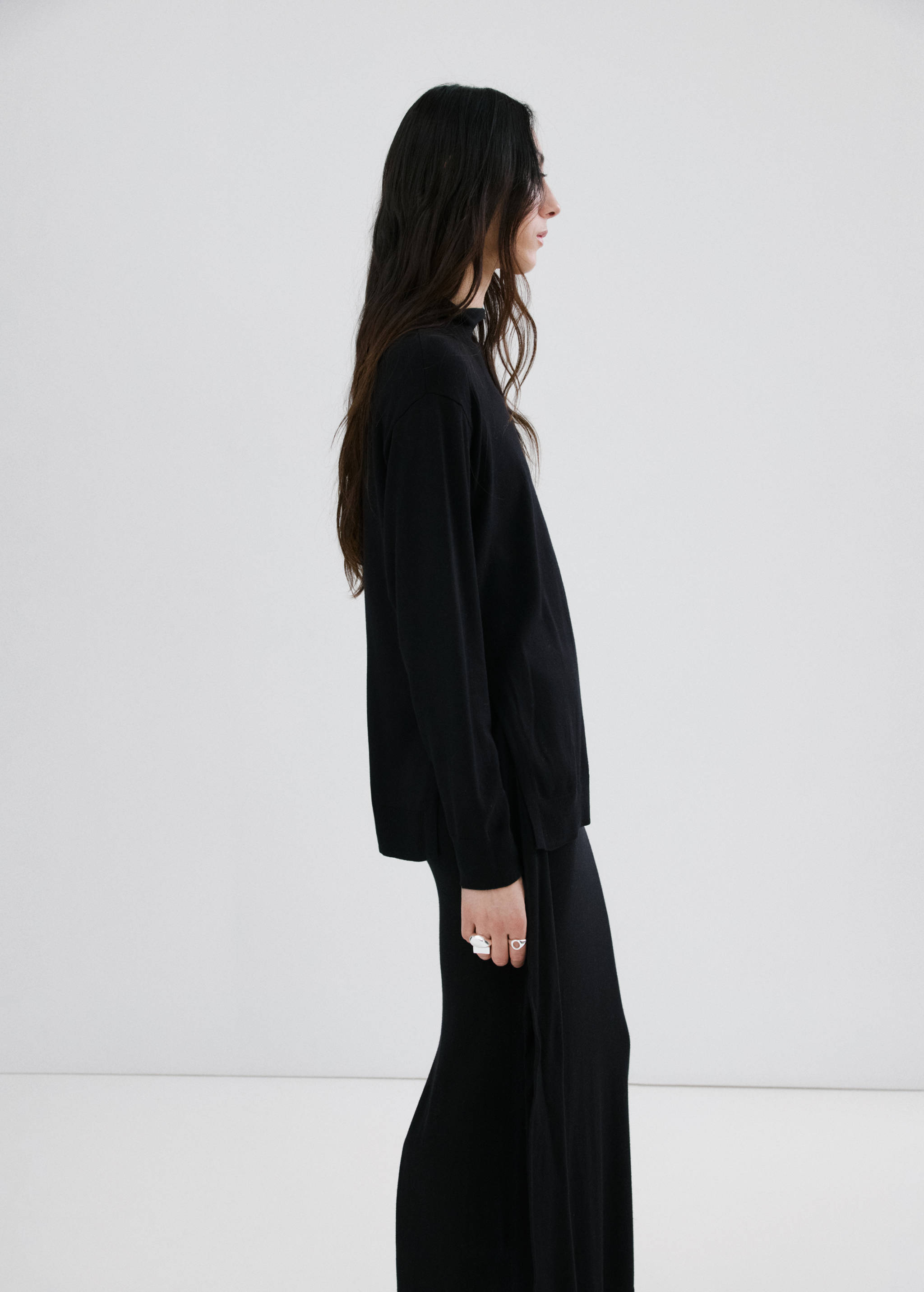 Turtleneck knit sweater - Details of the article 2