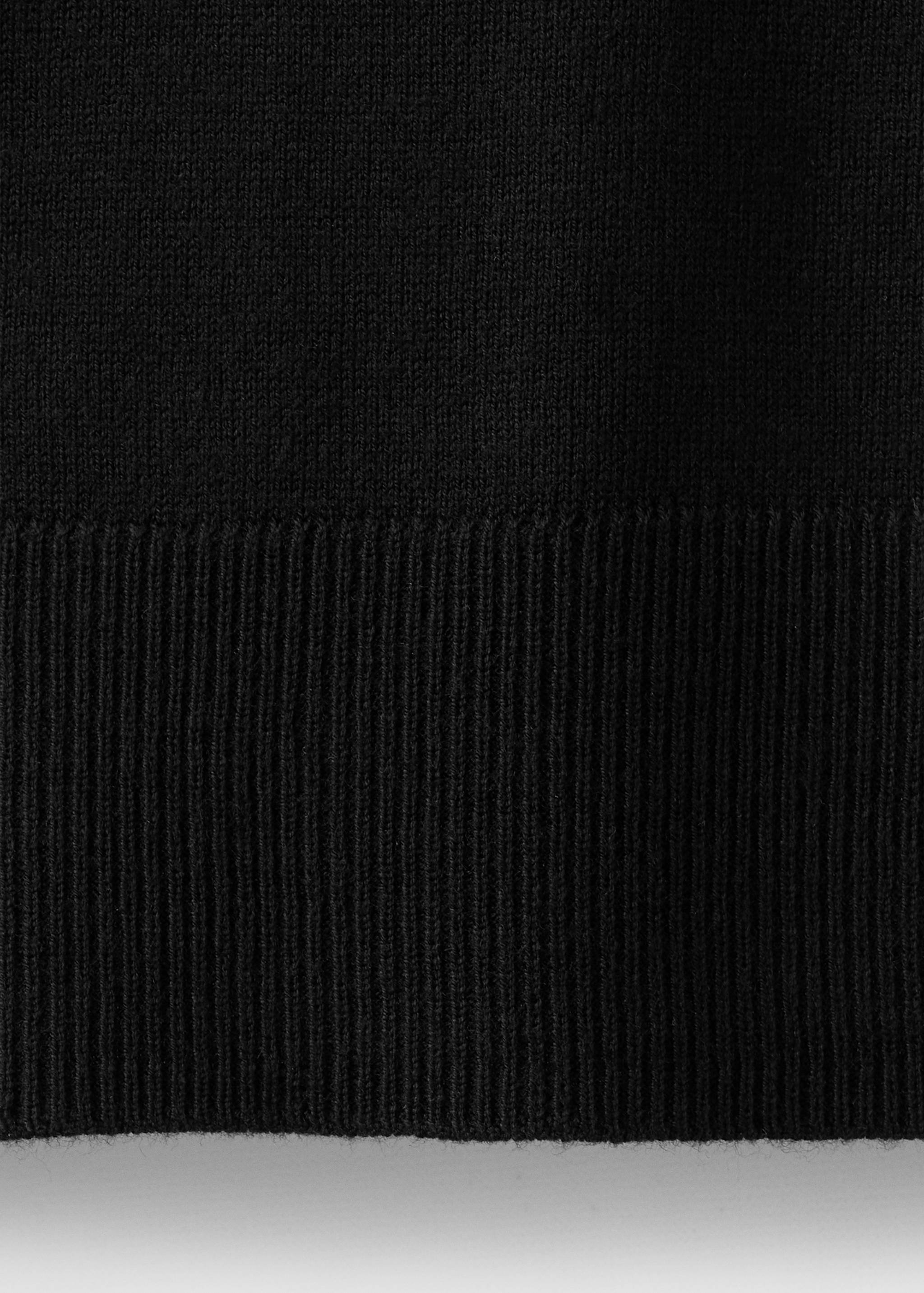 Turtleneck knit sweater - Details of the article 0