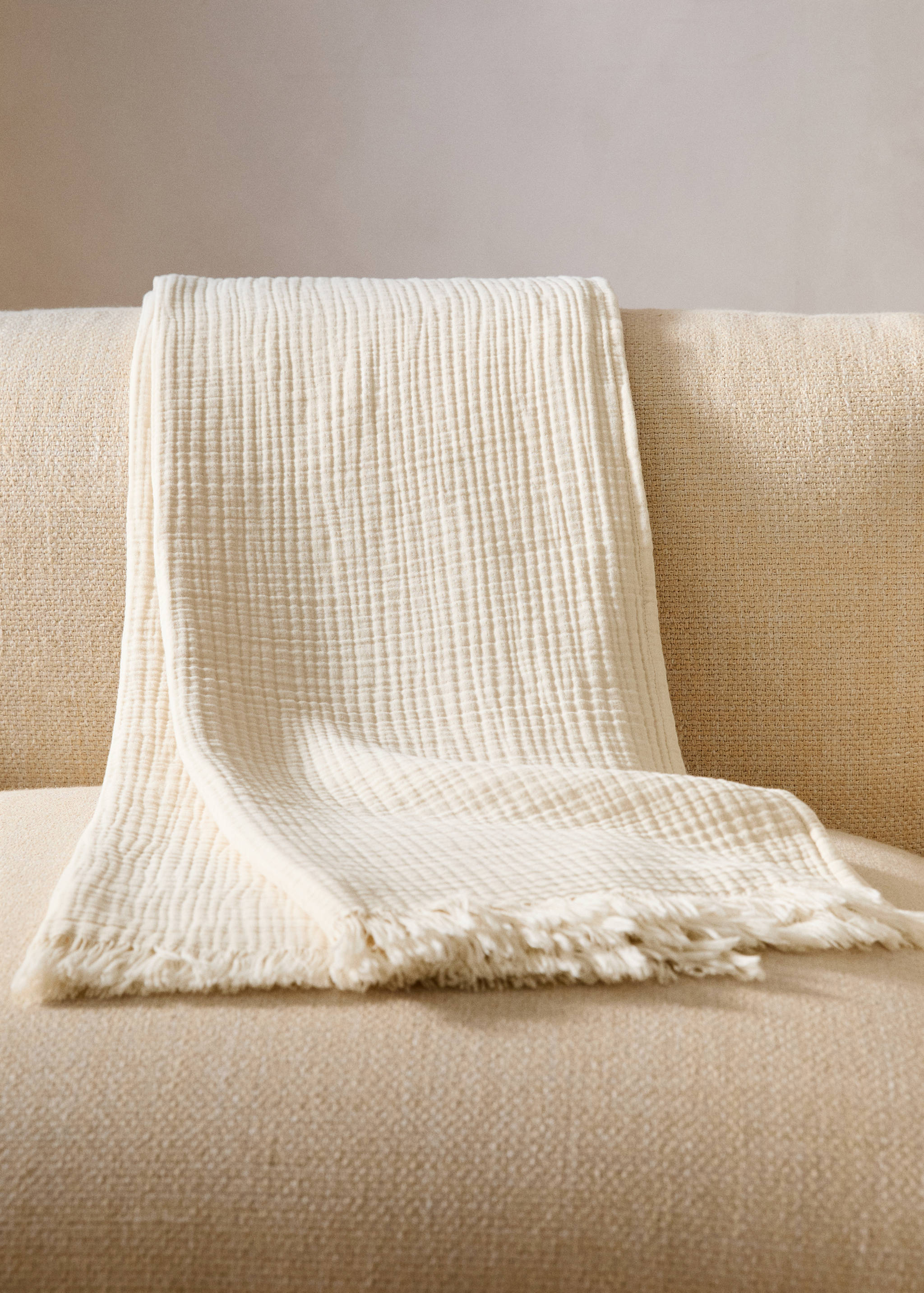 Cotton gauze blanket - General plane