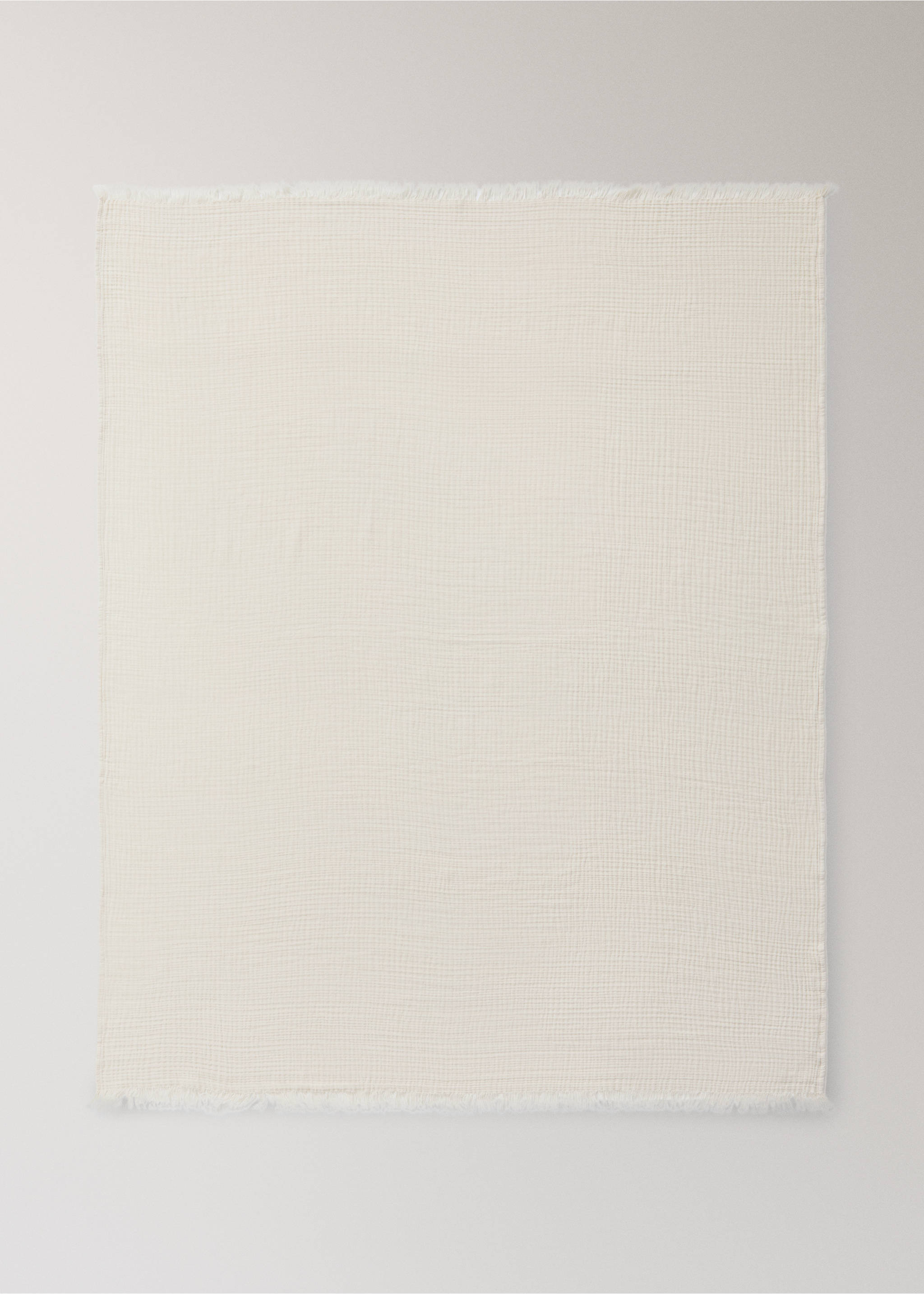 Deka od pamučne gaze - Detalji artikla 3, Bjeličasta. Ref: 27083322-00.
